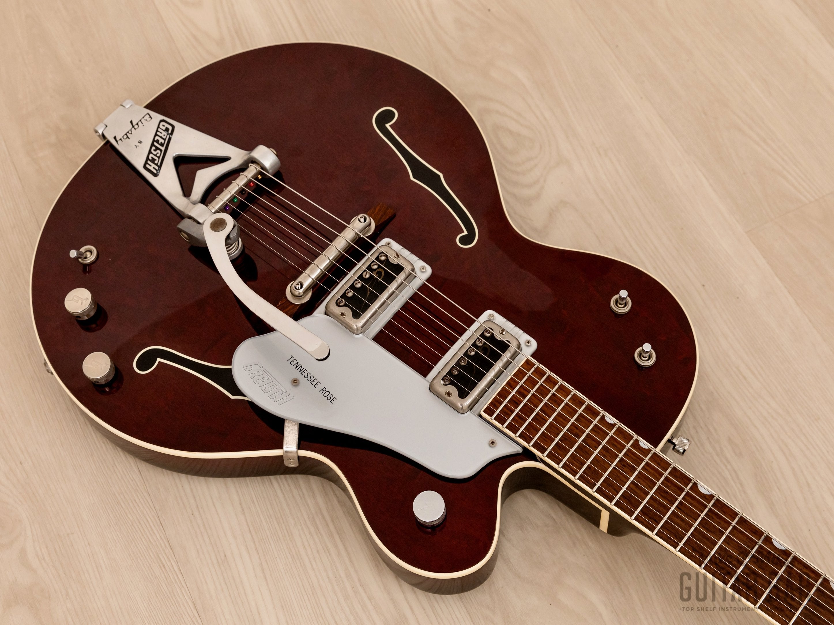 2004 Gretsch Tennessee Rose G6119-1962HT Burgundy Stain w/ Case 