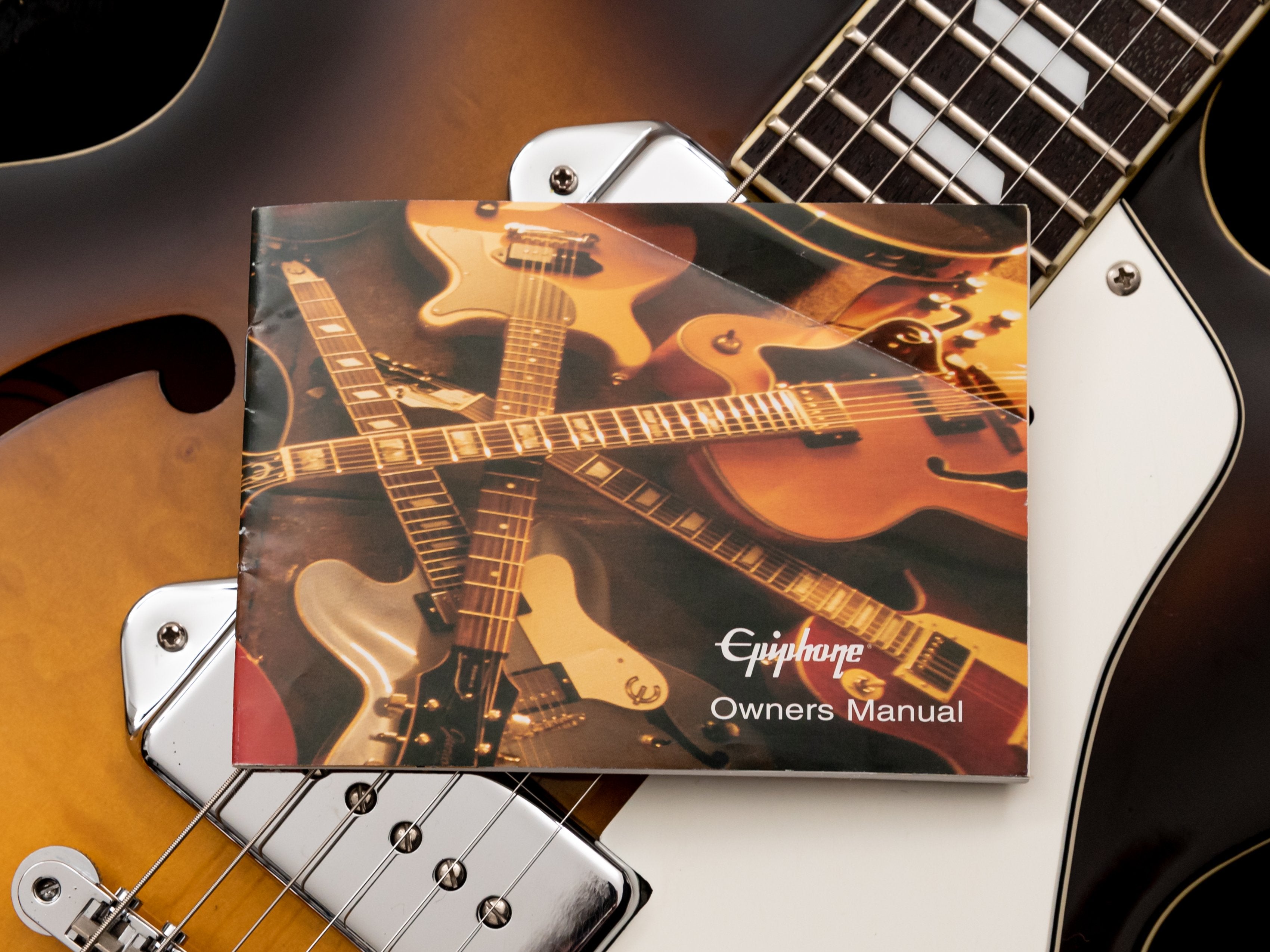 2004 Epiphone Casino Hollowbody Electric Guitar Vintage Sunburst w/ 1 11/16
