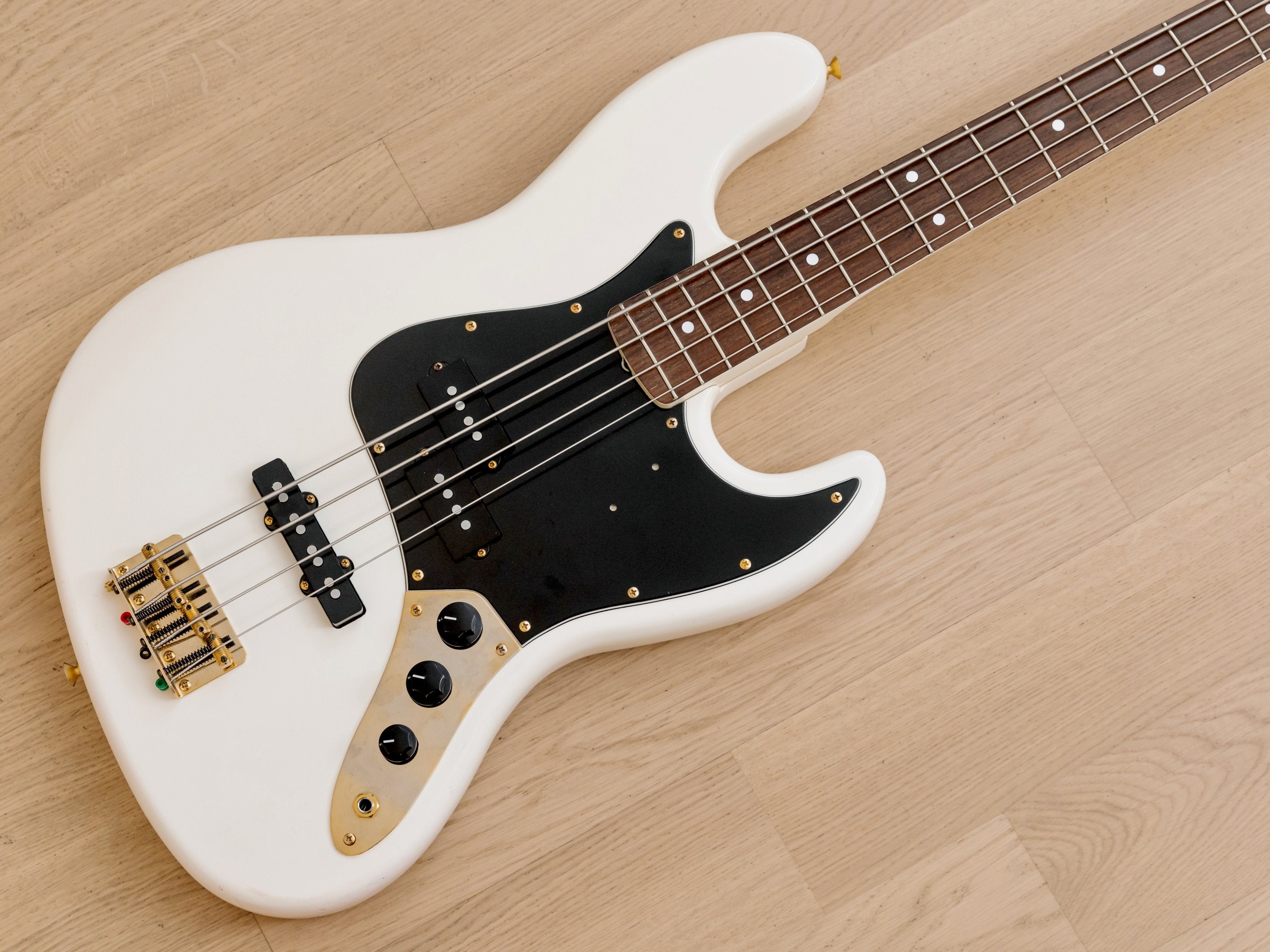 1987 Tokai Jazz Sound TJB55 Vintage PJ Bass White, Japan – Mike