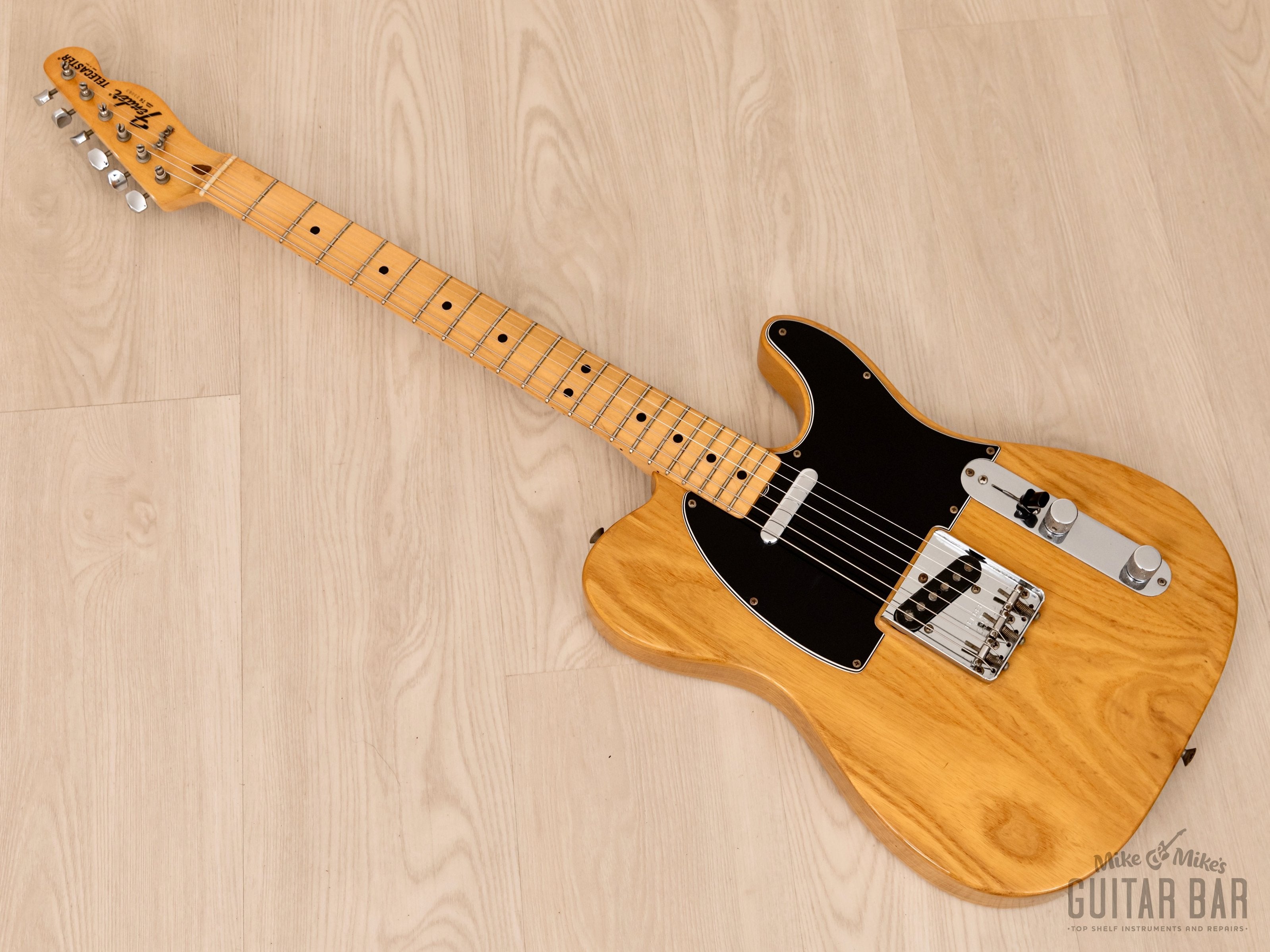 1976 Fender Telecaster Vintage Guitar Butterscotch Collector-Grade w/ Case, Hangtags
