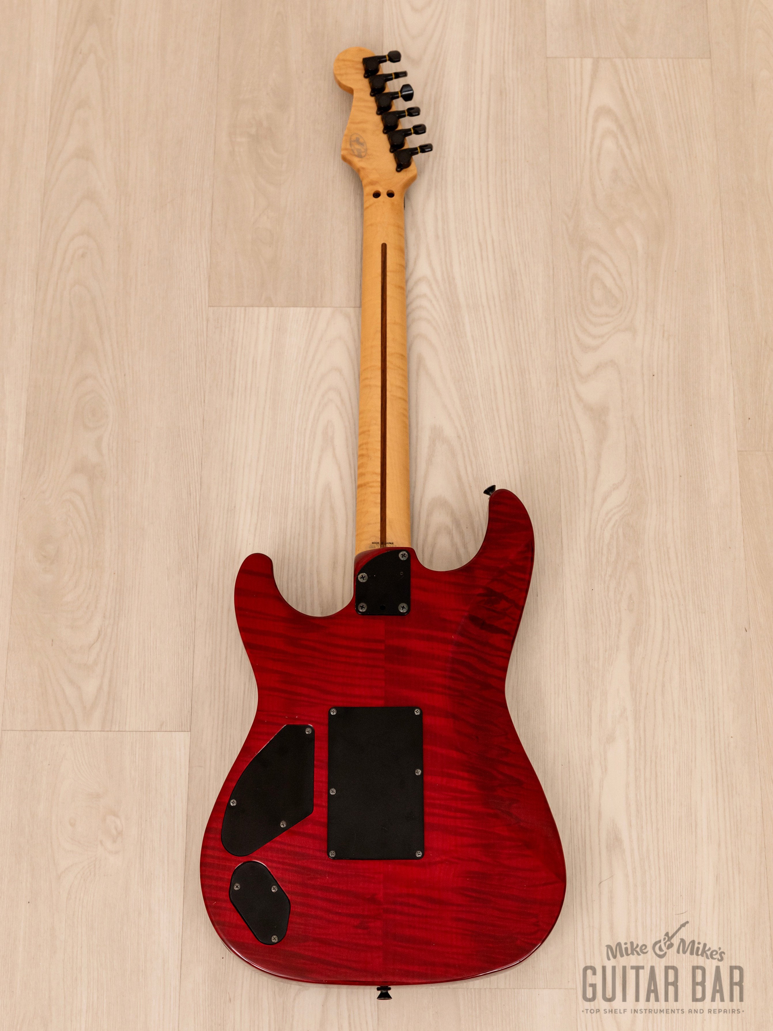 1991 Fender Custom Edition Order Made SSH Stratocaster Flame Maple w/ Seymour Duncan, Japan MIJ Fujigen