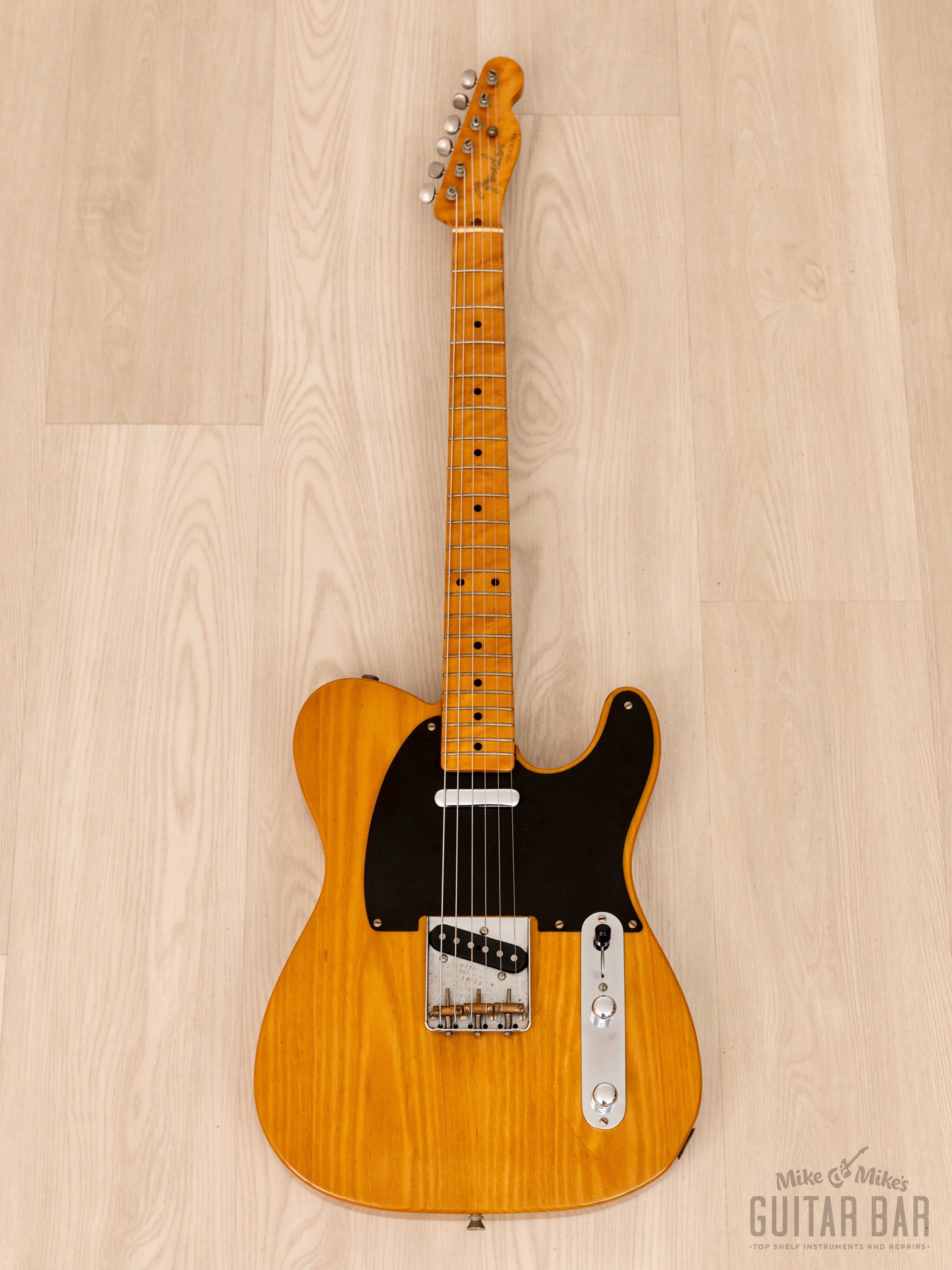 1992 Fender Custom Edition 40th Anniversary '52 Telecaster TL52-40TH Butterscotch Lacquer, Japan MIJ Fujigen