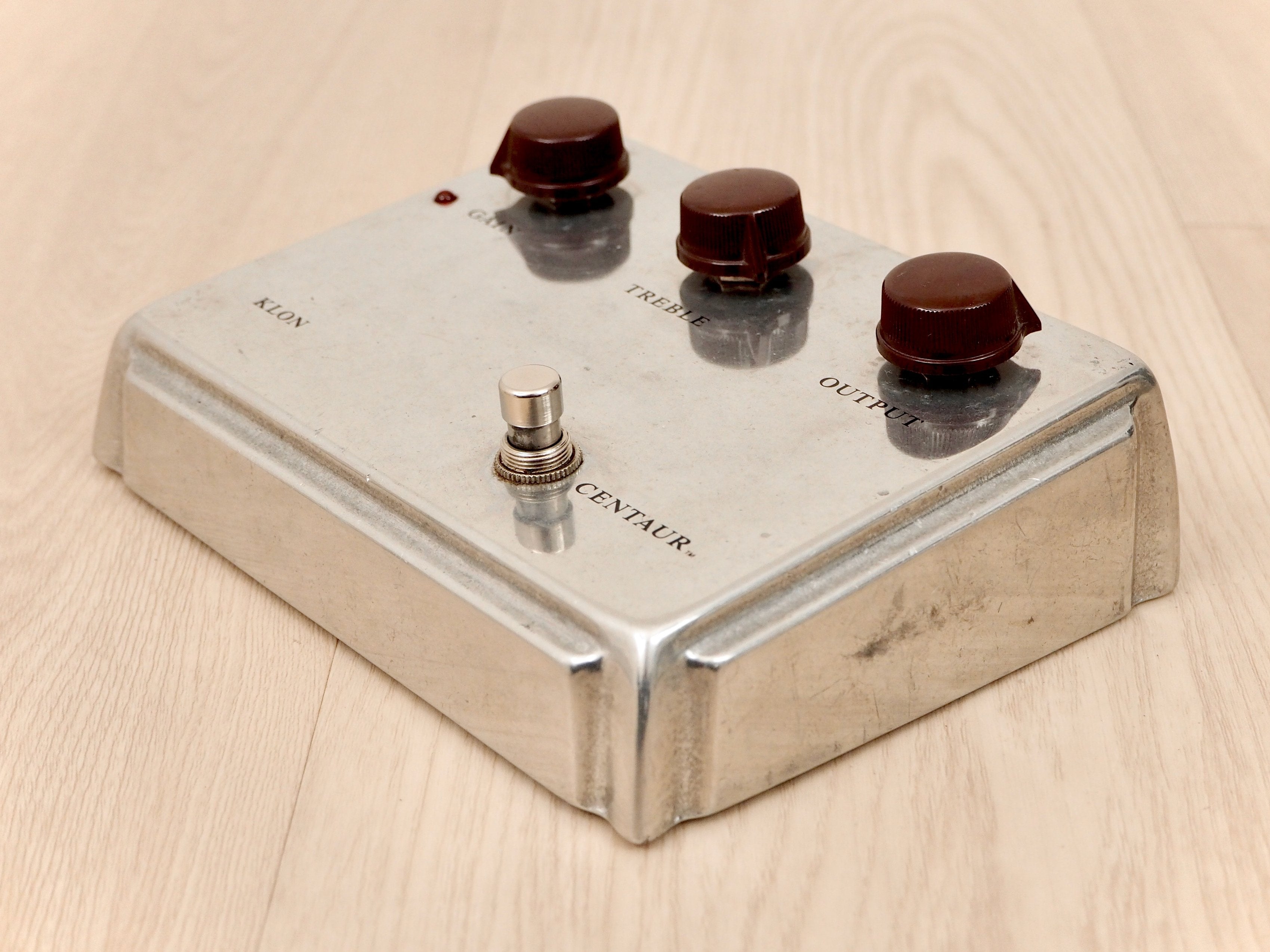 2006 Klon Centaur Professional Overdrive Silver Non-Horsie, One-Owner w/ Box, Paperwork
