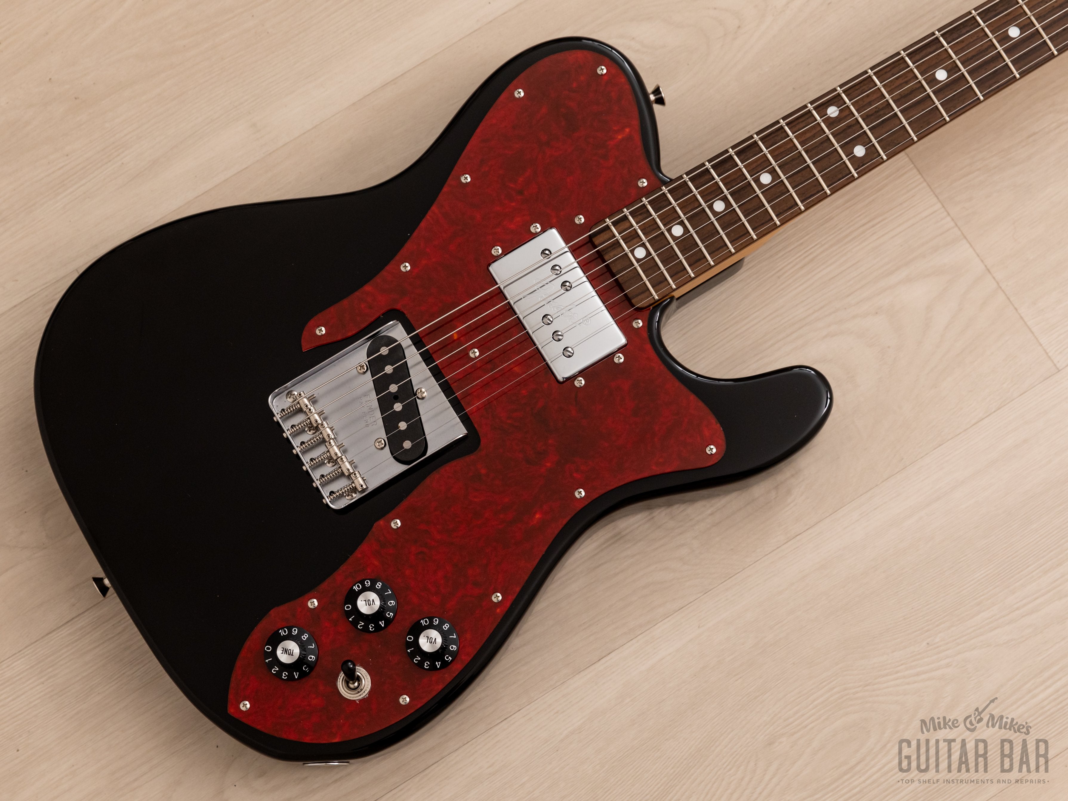 2012 Fender Telecaster Custom Futoshi Abe Signature TC72TS Black Near-Mint w/ Case & Tags, Japan MIJ