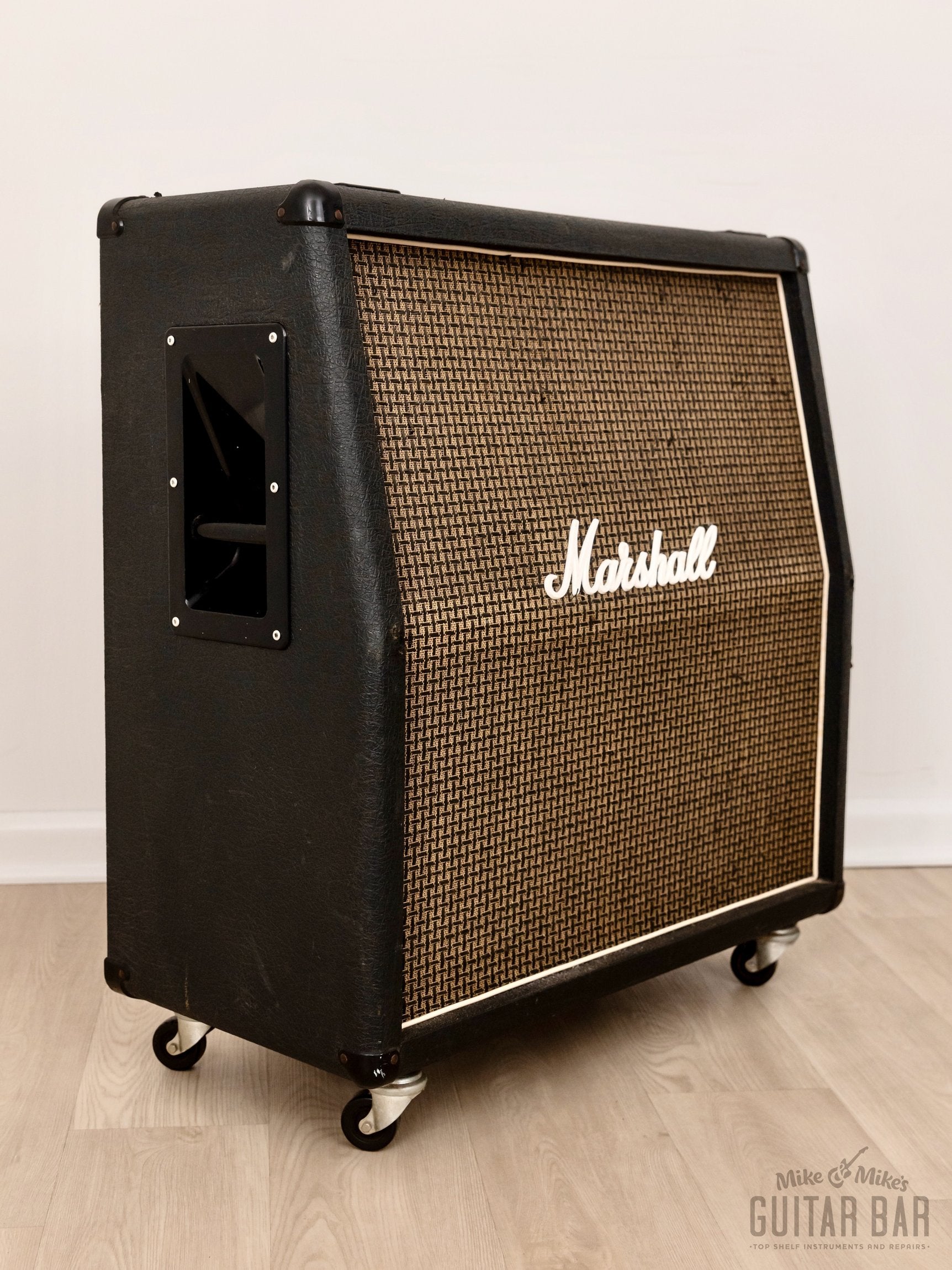 1977 Marshall 1960A Vintage 4x12 Speaker Cabinet w/ Celestion G12M T1221 Blackbacks