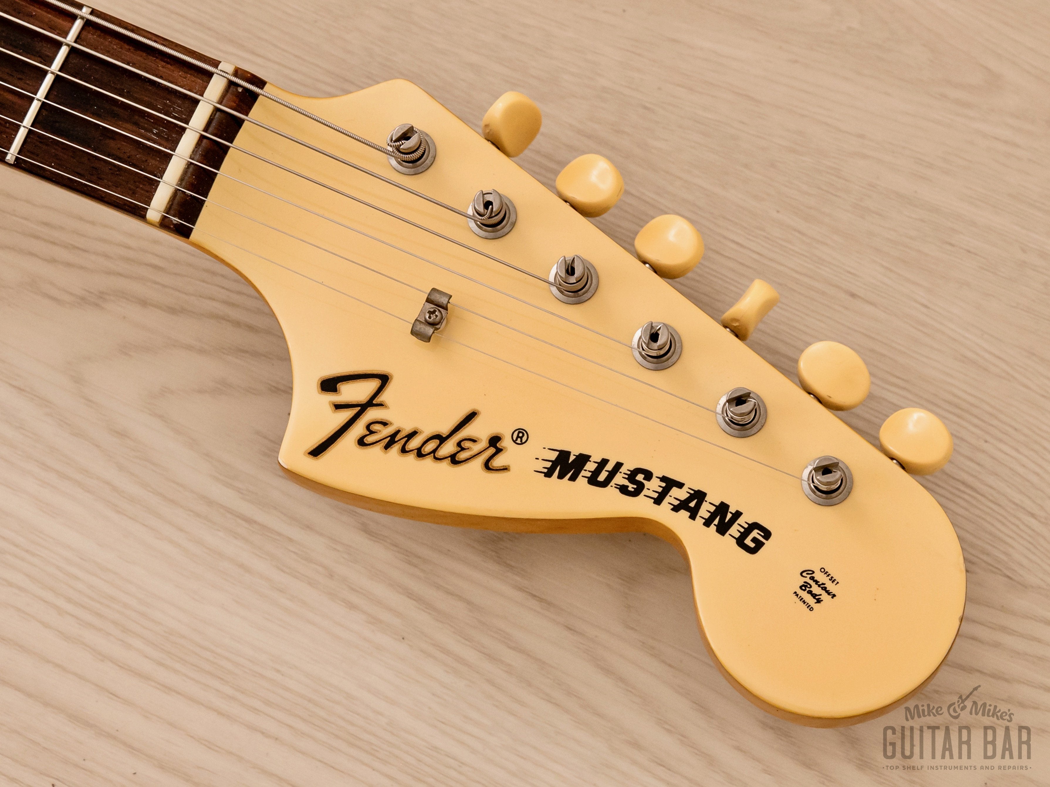 2008 Fender Competition Mustang '73 Vintage Reissue MG73-85/CO Olympic White, Japan CIJ