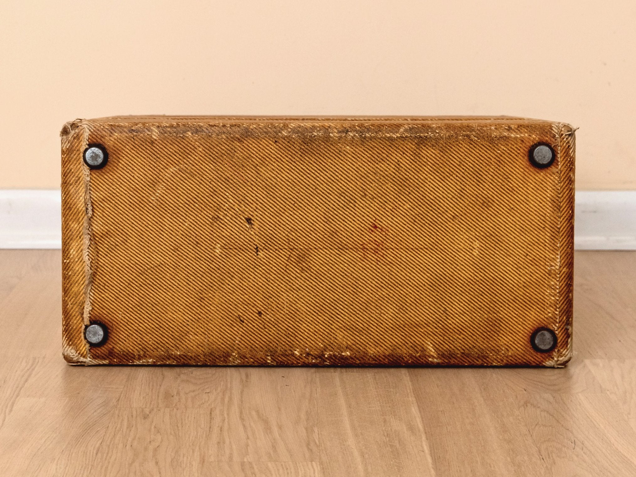 1954 Fender Super Tweed Wide Panel Vintage Tube Amp 2x10 w/ Jensen P10R, 5D4