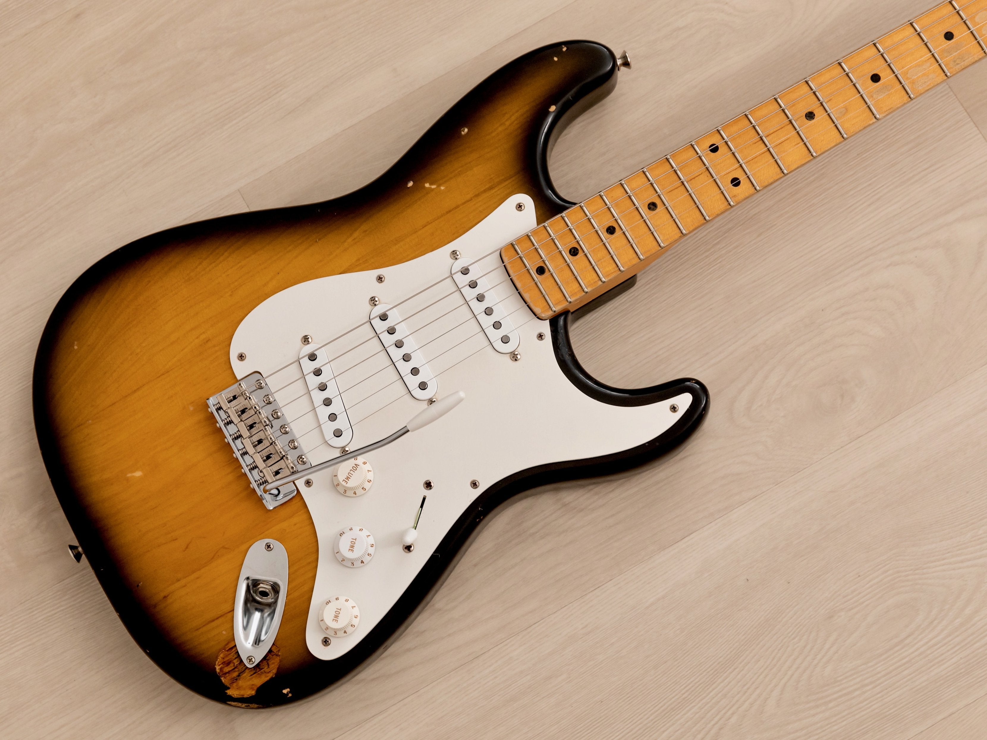 2015 Fender Custom Shop 1957 Stratocaster Partscaster Sunburst w/ Fat 50s, Case