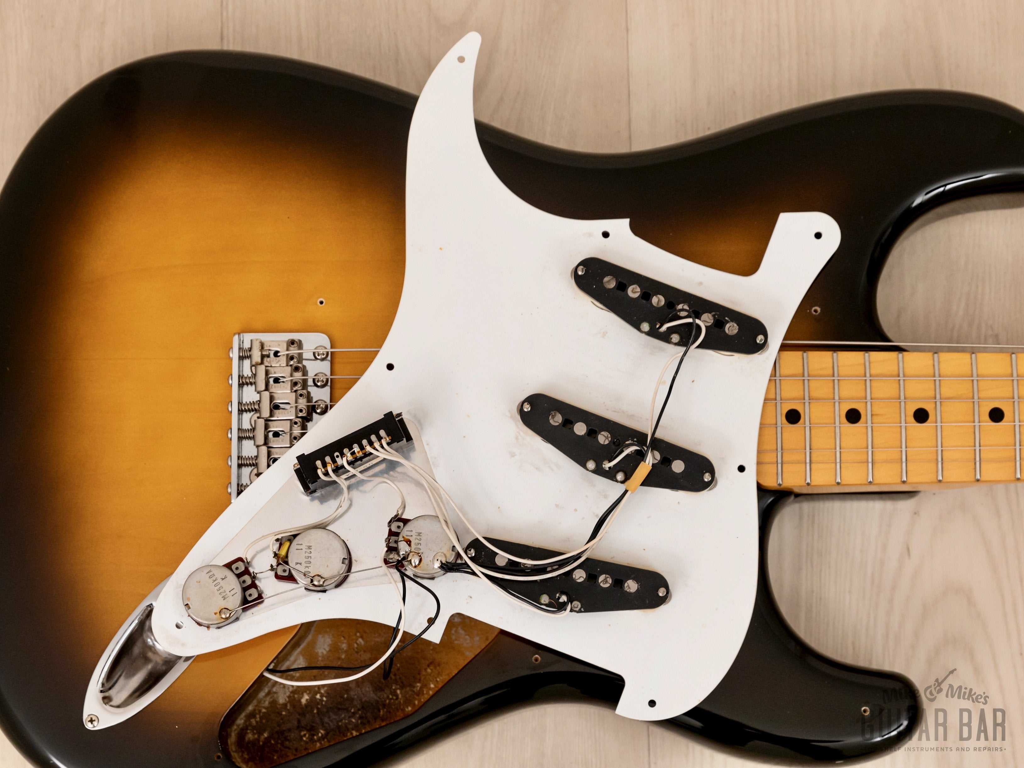 1991 Fender Stratocaster ‘57 Vintage Reissue ST57-500 Sunburst, Japan MIJ Fujigen