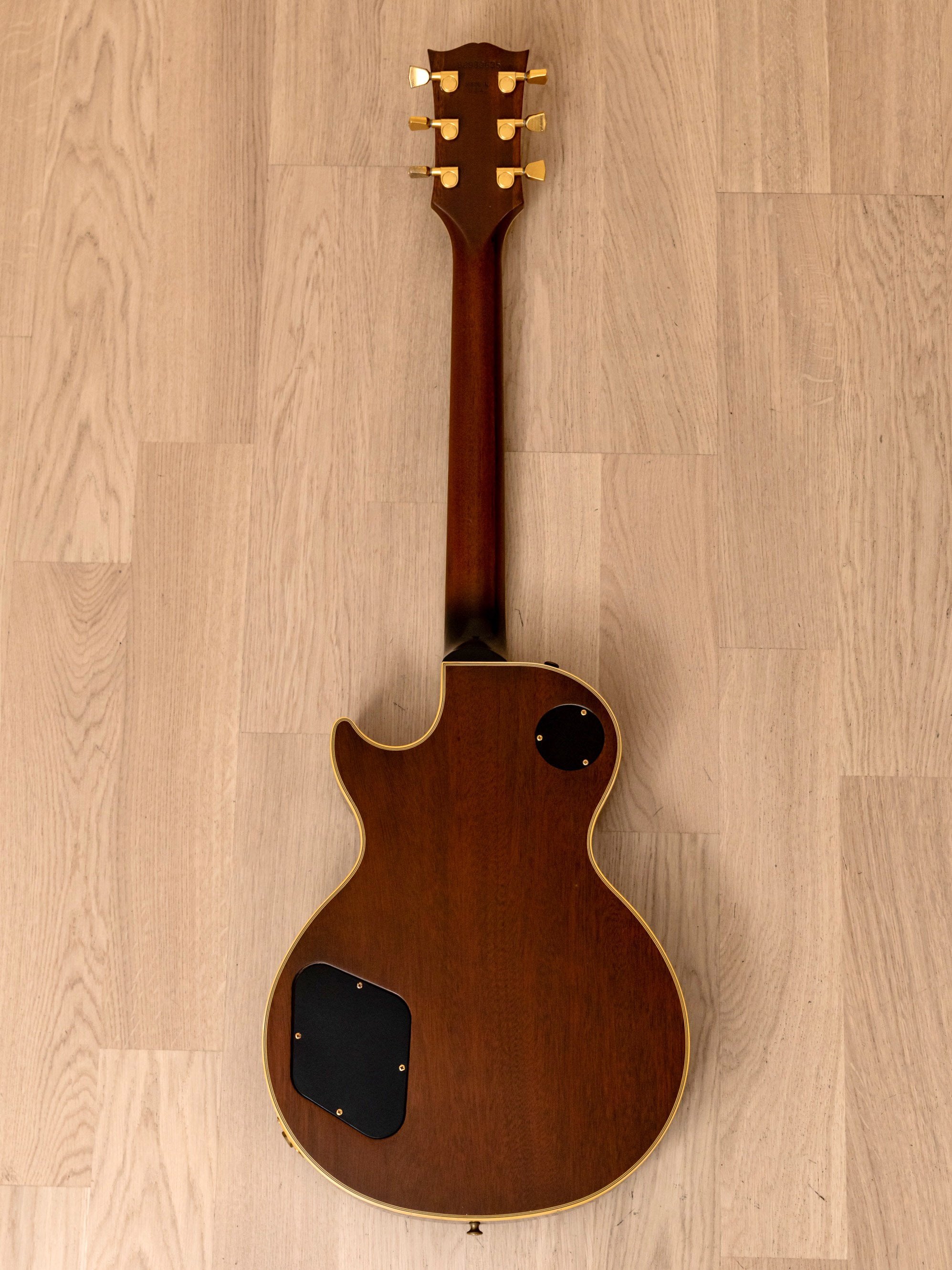 1989 Gibson Les Paul Custom Tobacco Sunburst 100% Original w/ Bill Lawrence Humbuckers, Case