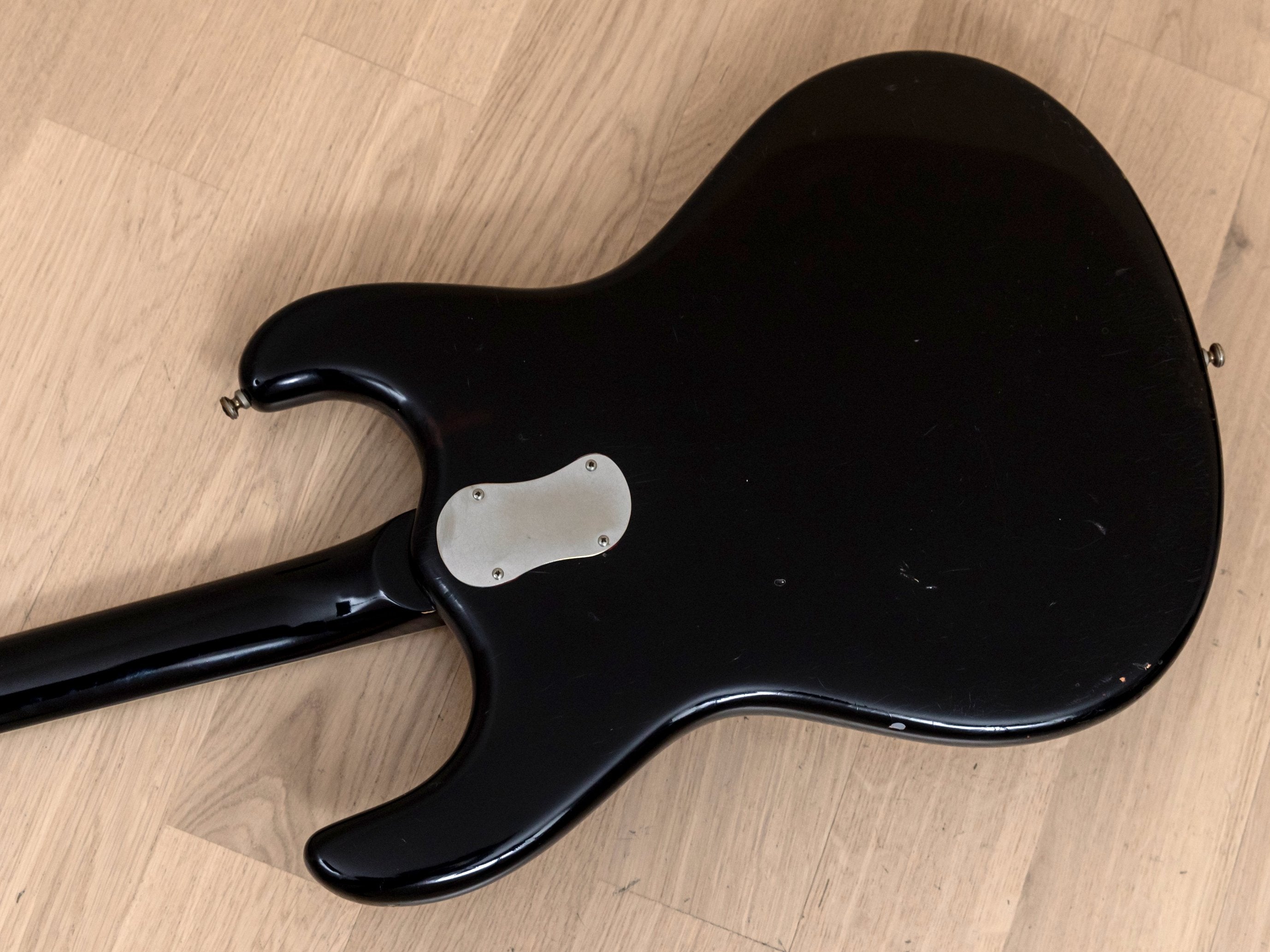 1964 Mosrite Ventures Model Vintage Electric Guitar Black, Vibramute w/ Case