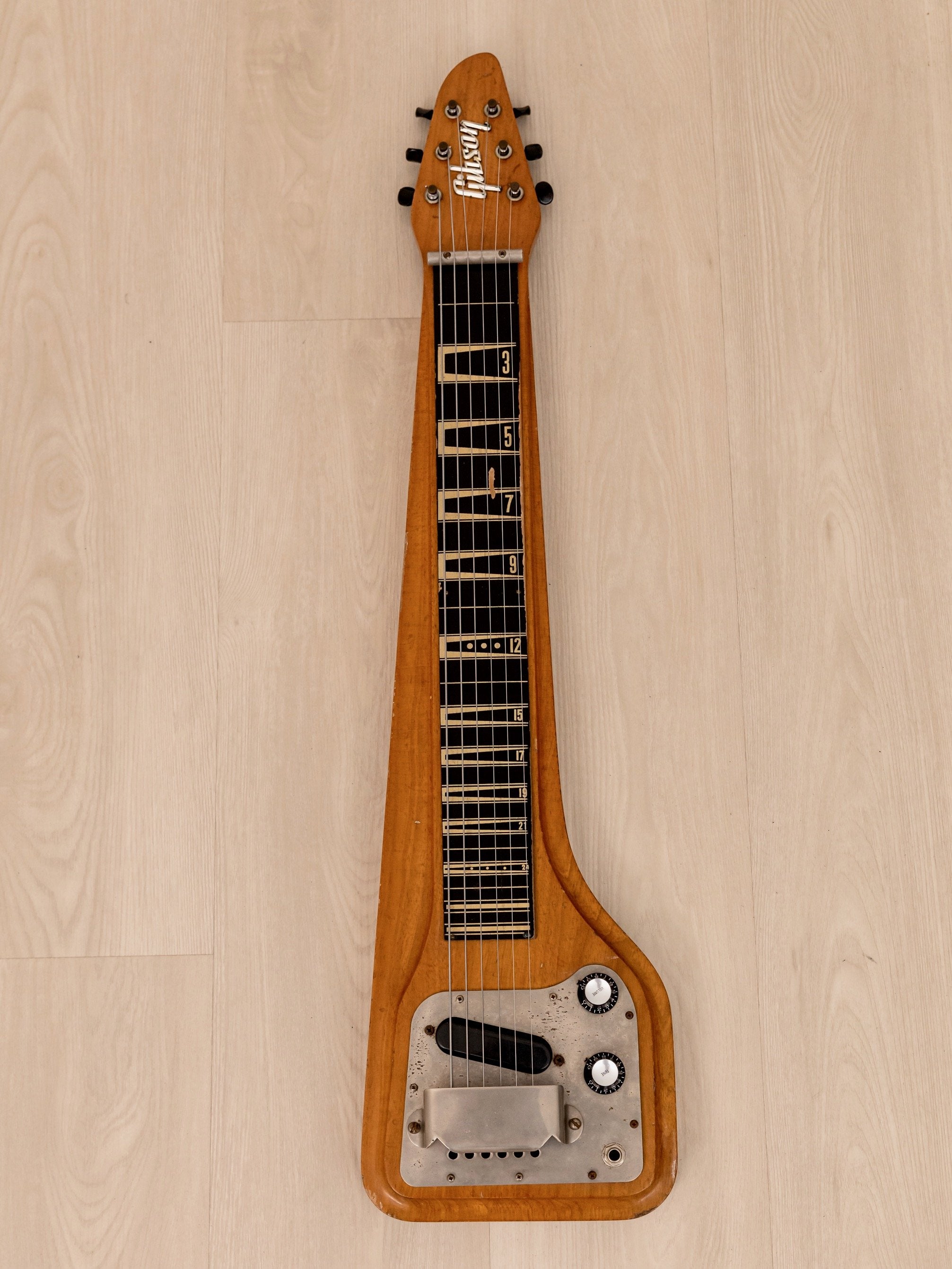 1961 Gibson EH-500 Skylark Vintage Lap Steel Korina w/ Case