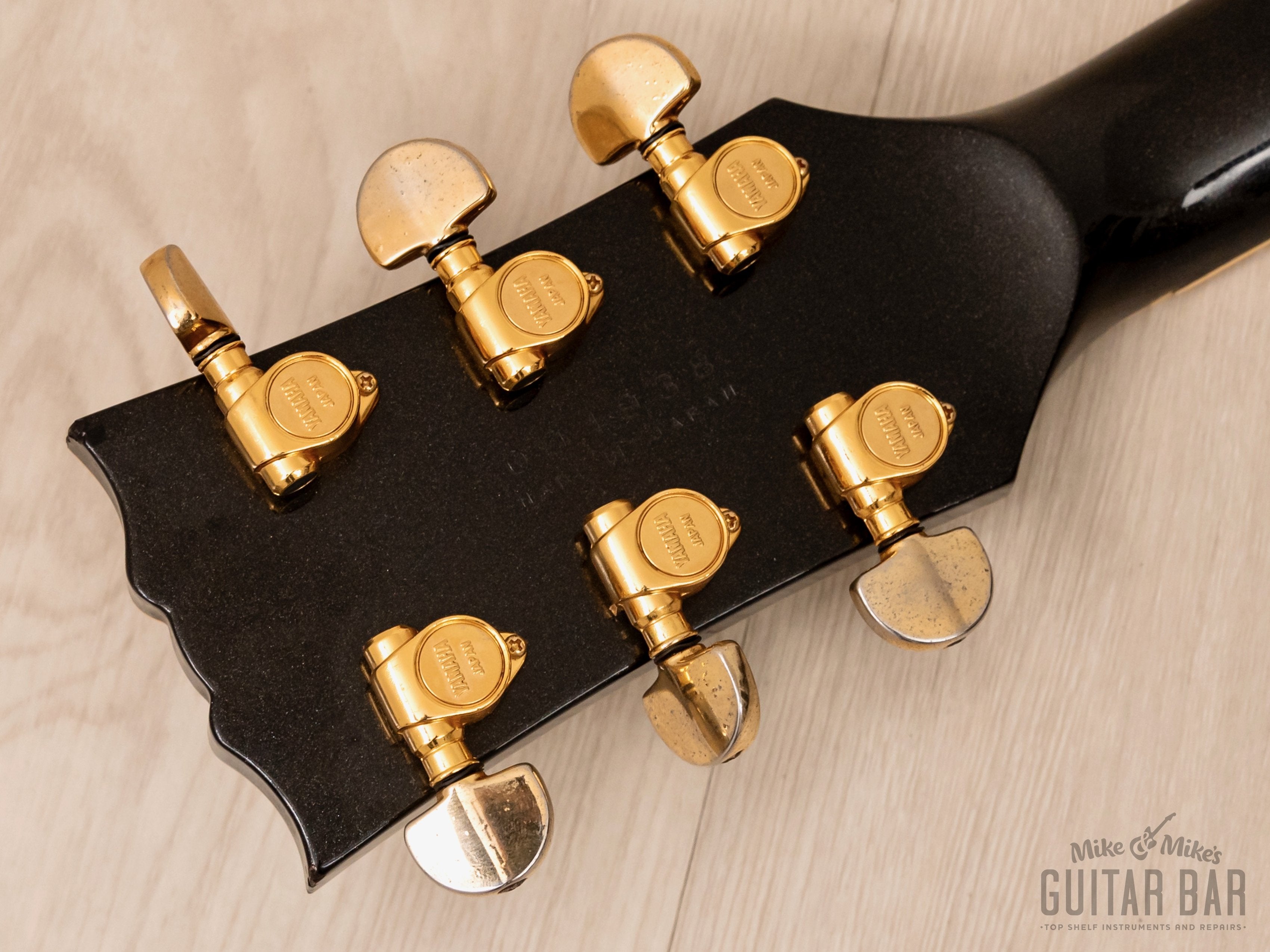 1982 Yamaha SG3000 Custom Vintage Guitar Metallic Black, Collector-Grade w/ Case & Hangtag