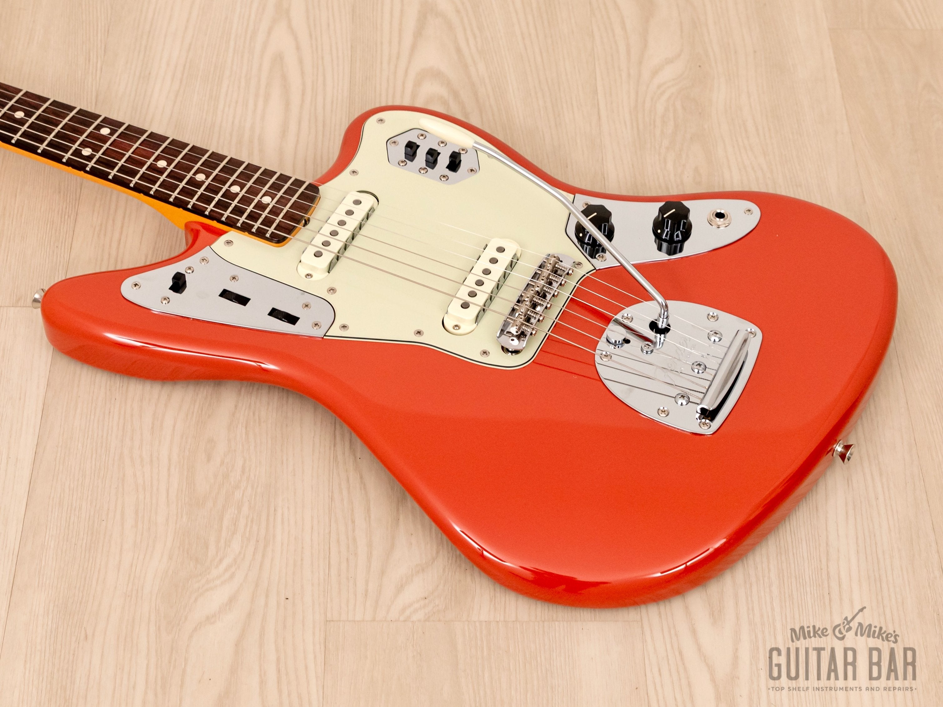 2023 Fender Traditional II 60s Jaguar FSR Fiesta Red w/ Headstock & USA Pure Vintage Pickups, Japan MIJ