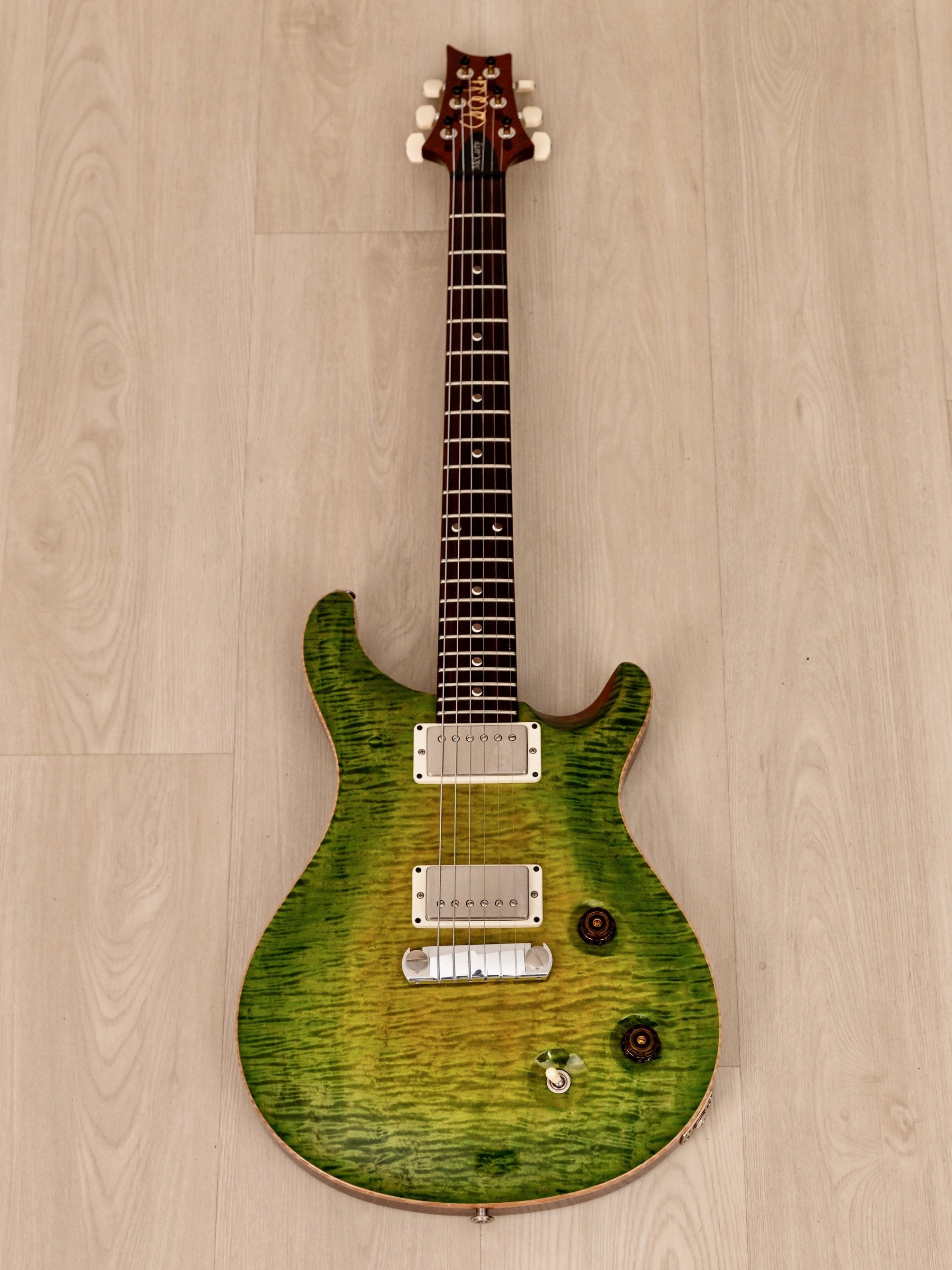 2012 Paul Reed Smith McCarty Custom-Ordered Private Stock Top Jade Glow w/ Case, Tags