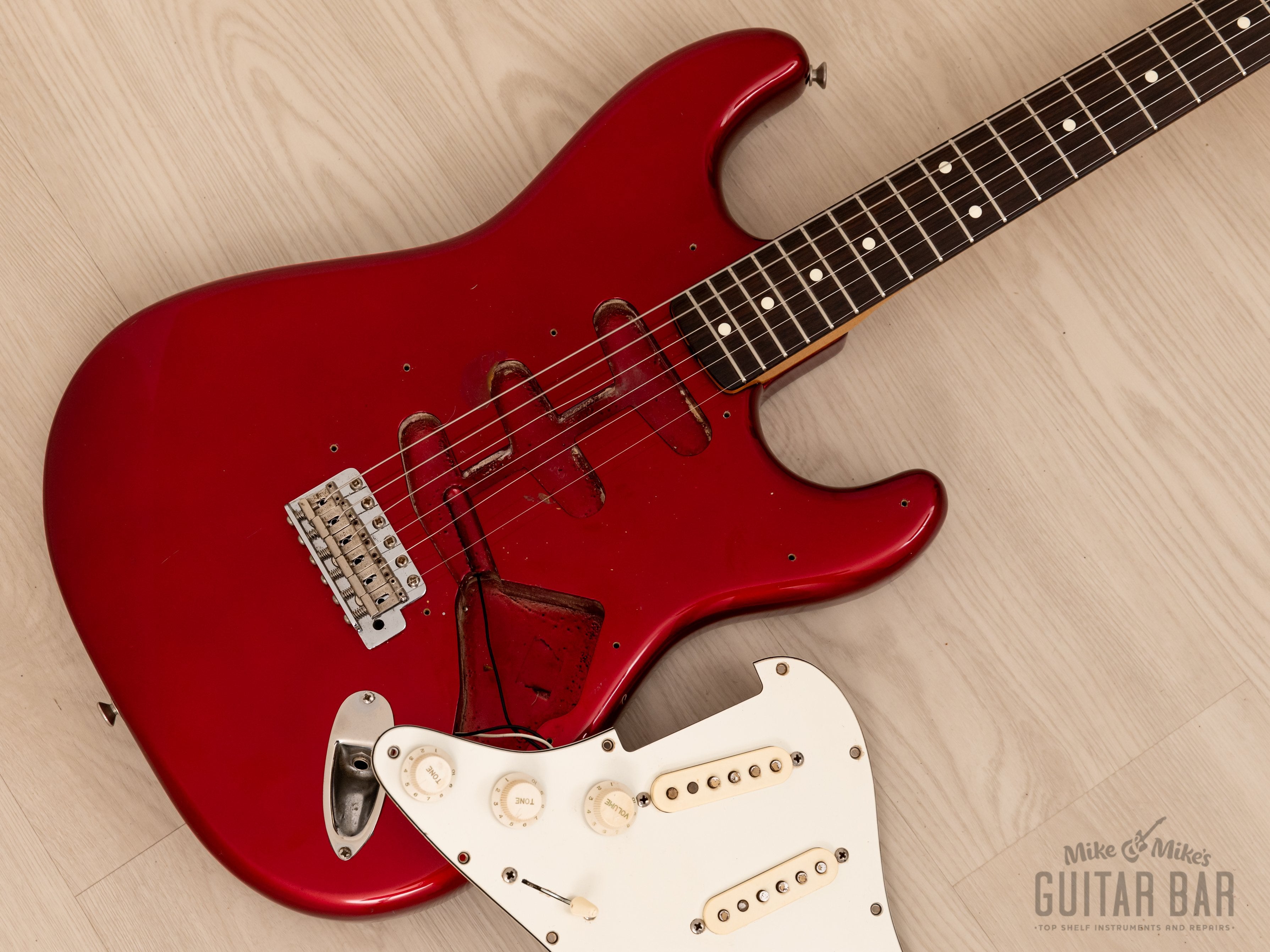 1982 Fender '62 Stratocaster JV ST62-115 w/ Lacquer Finish & USA Fullerton  Pickups, Japan MIJ Fujigen