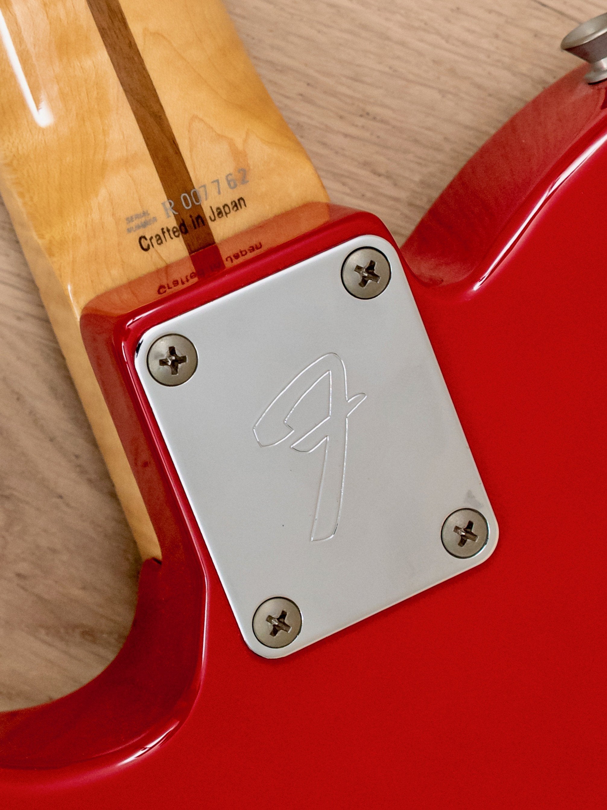 2004 Fender Telecaster '71 Vintage Reissue TL71-58 Torino Red, Ash & Flame Maple, Japan CIJ