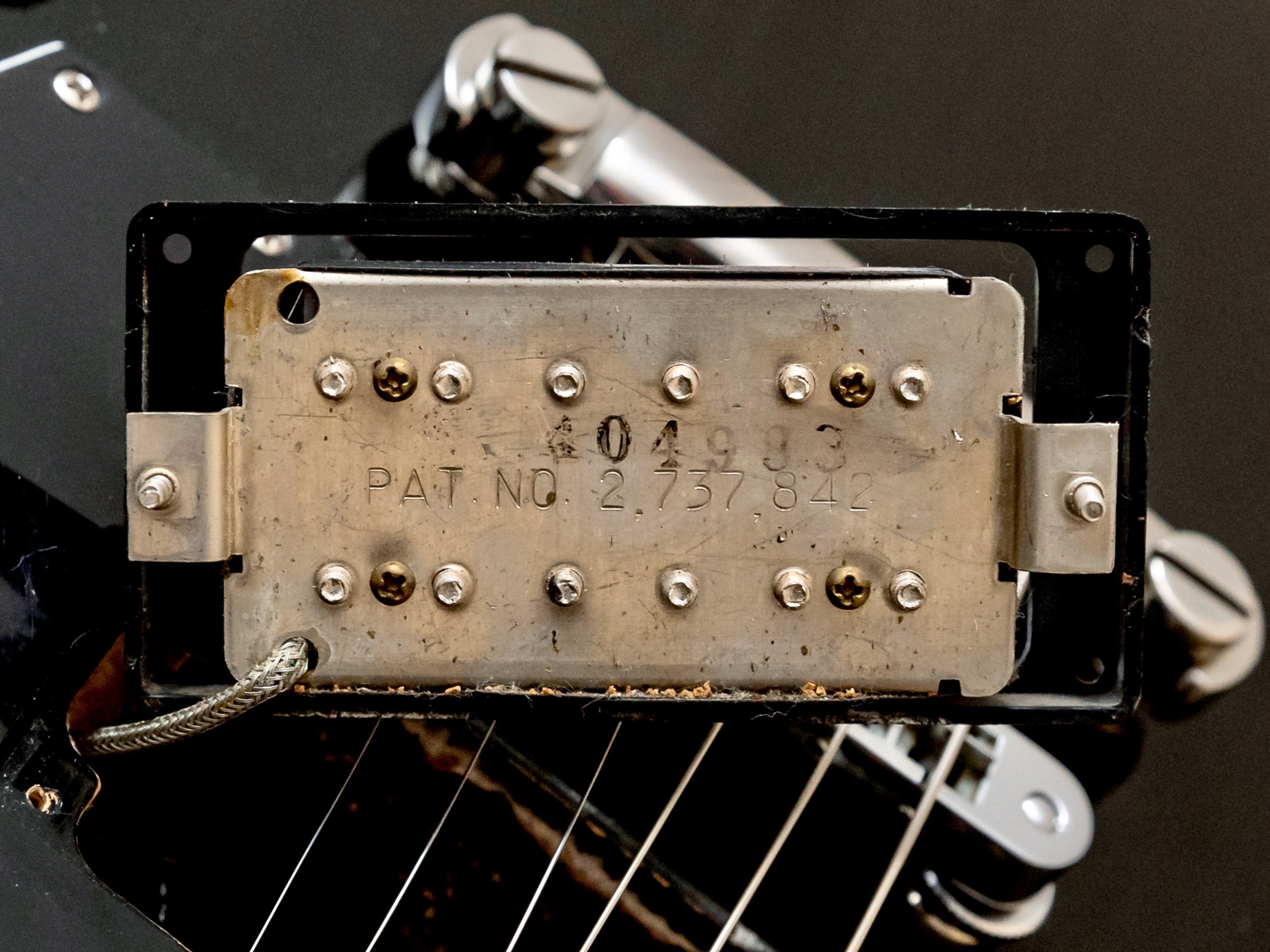 1983 Gibson Explorer Vintage Guitar Ebony, 50s-Style Controls w/ Dirty Fingers & Case