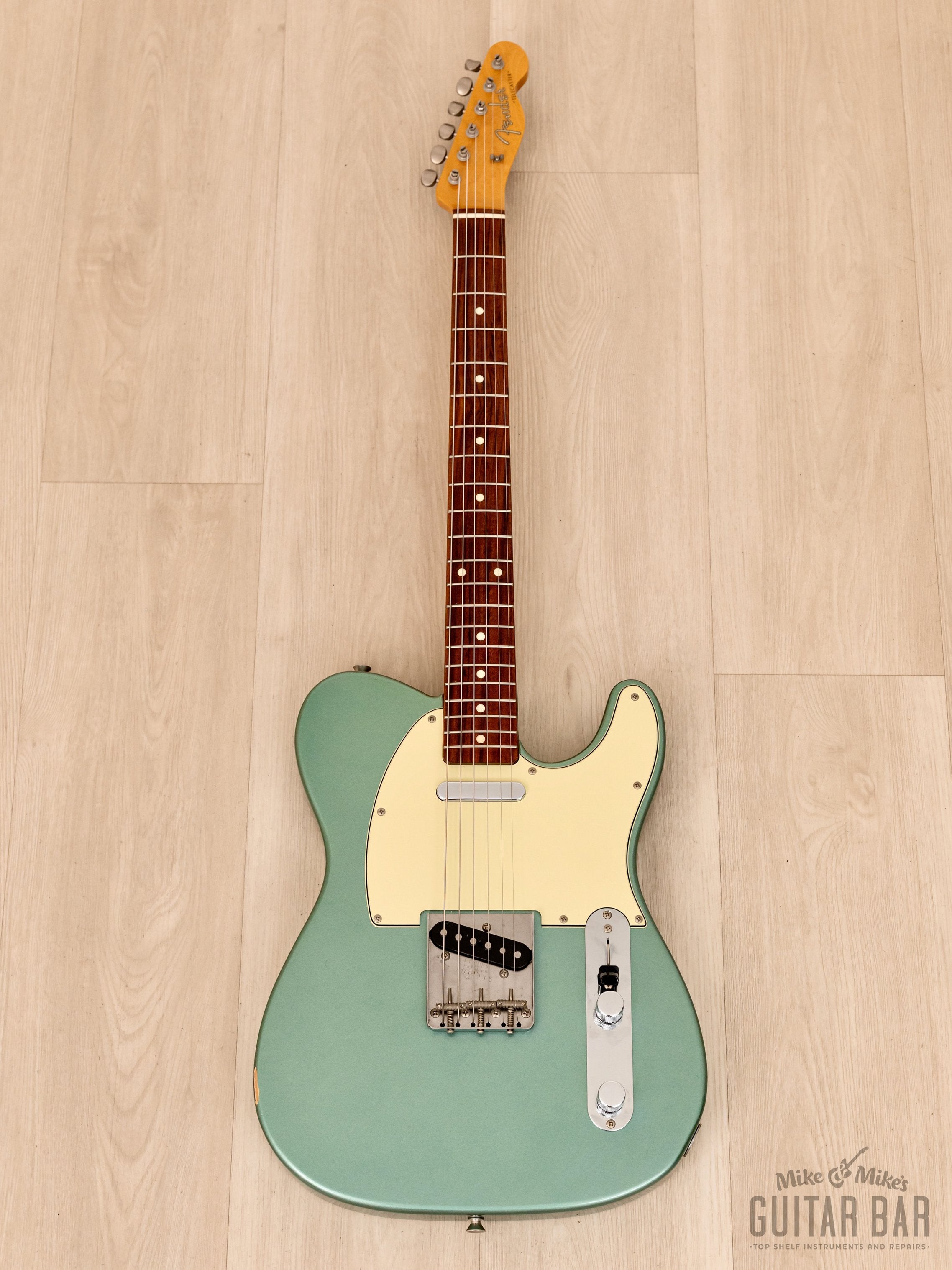 1997 Fender Telecaster ‘62 Vintage Reissue TL62-75TX Ice Blue w/ USA Texas Specials & Hangtags, Japan CIJ