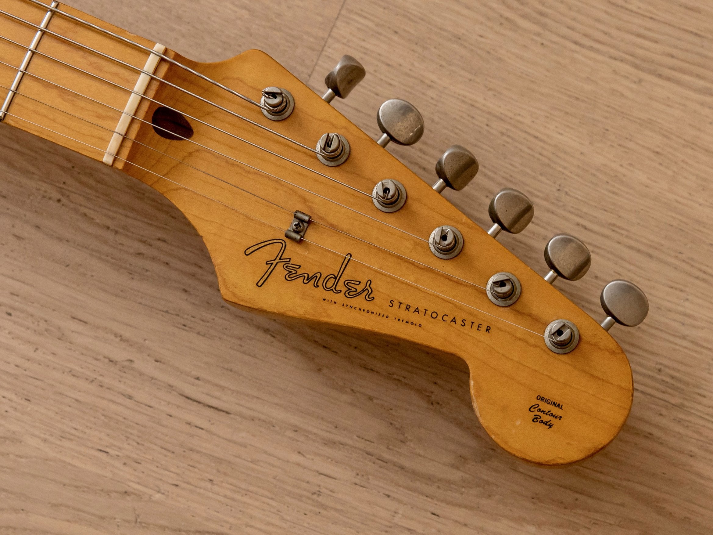 1980s Fender Stratocaster Partscaster ST57 & ST62 Sunburst w/ USA Pickups, Japan MIJ Fujigen