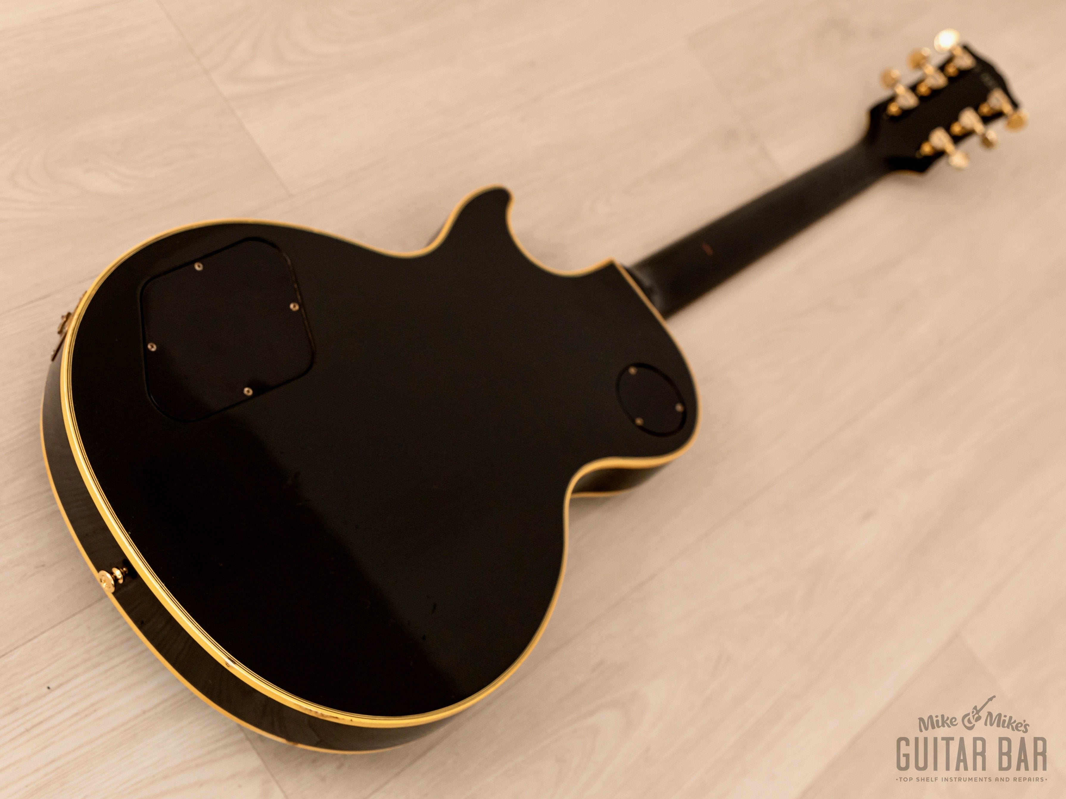 1992 Gibson Pre-Historic '57 Les Paul Custom 3 Pickup Black Beauty w/ 57 Classic PAFs, Case