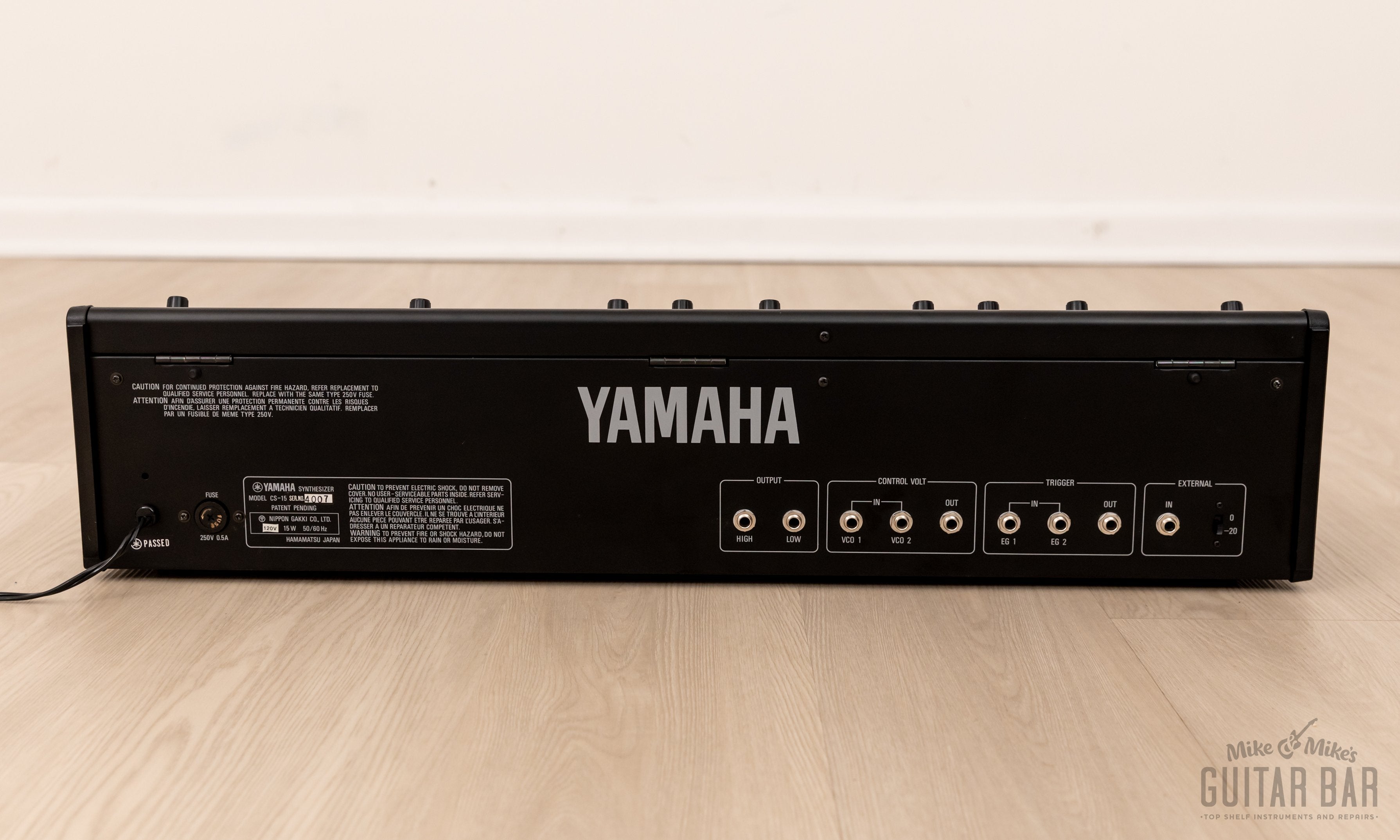 1980s Yamaha CS-15 Vintage Duophonic Analog Synthesizer, Near Mint w/ Case, Japan