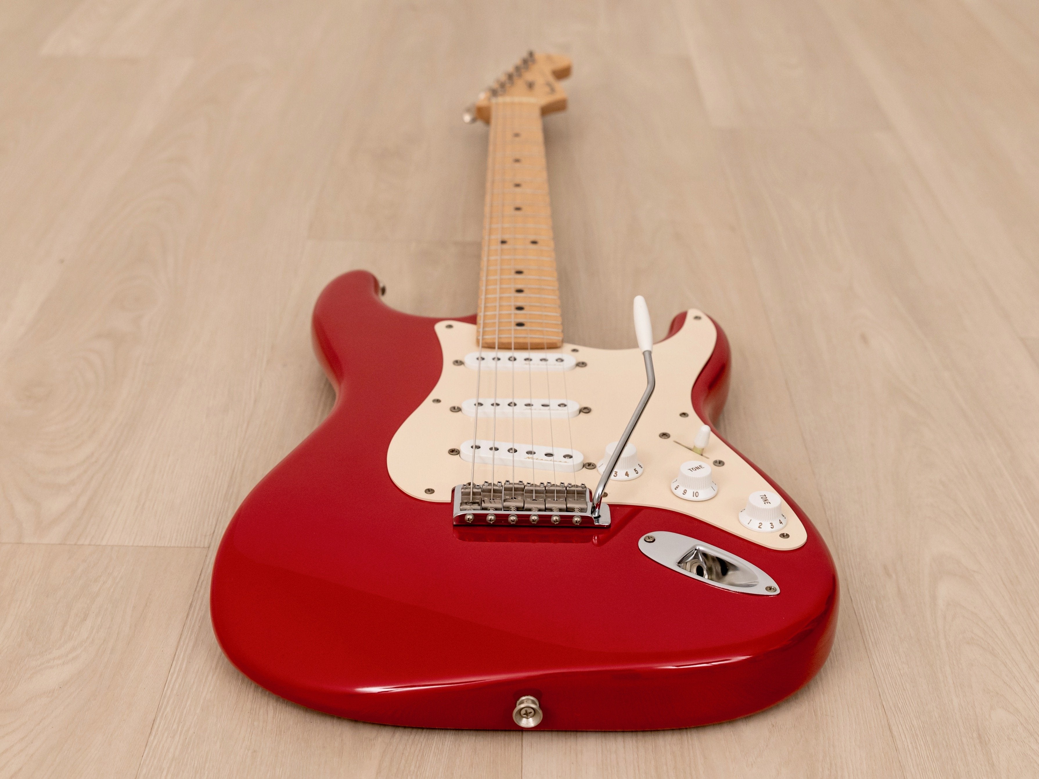 2009 Fender Artist Series Eric Clapton Signature Stratocaster Torino Red, Near Mint w/ Tweed Case & Tags