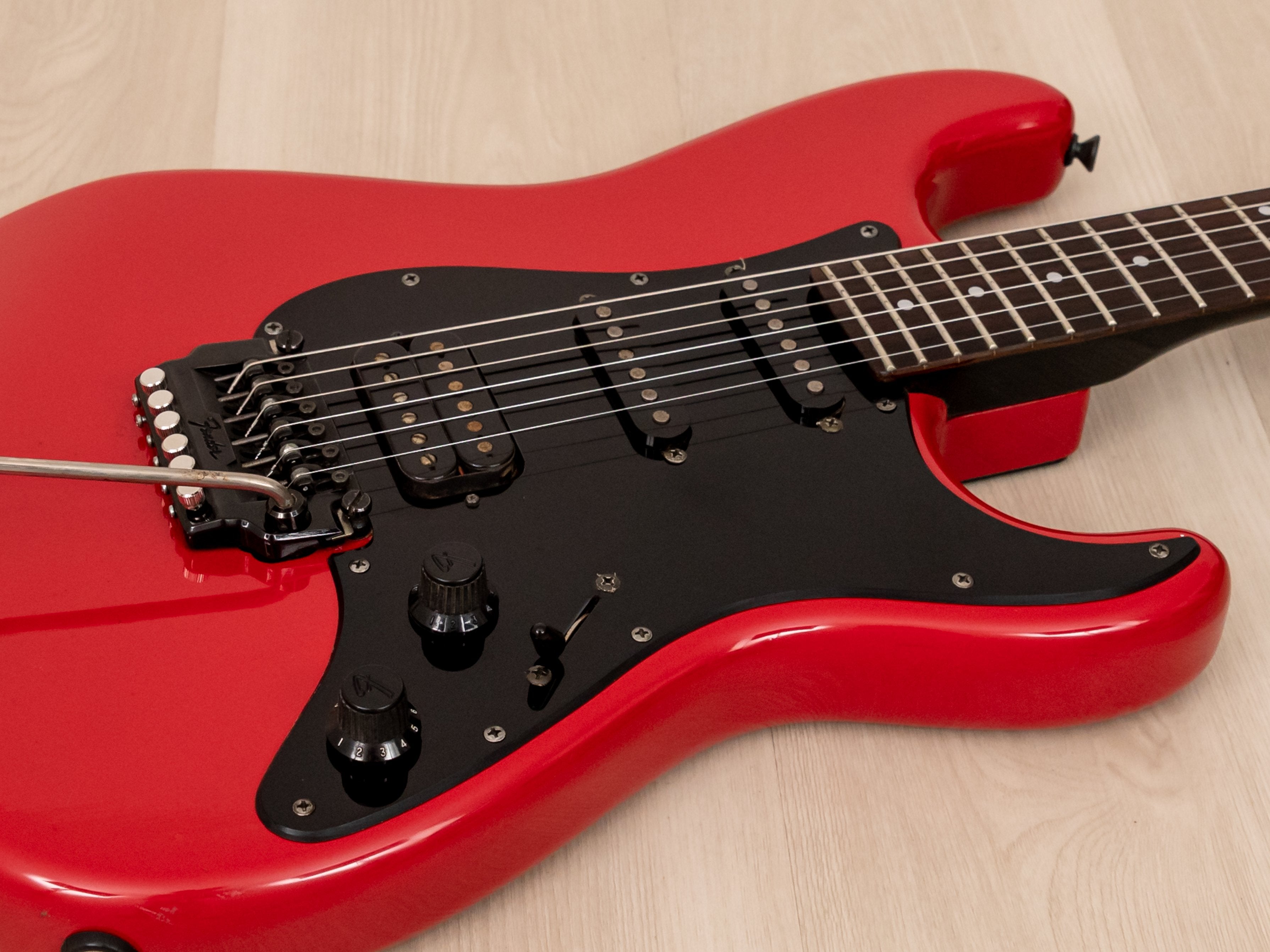1985 Fender Boxer Series Stratocaster ST-556 Torino Red 100% Original, Japan MIJ Fujgen