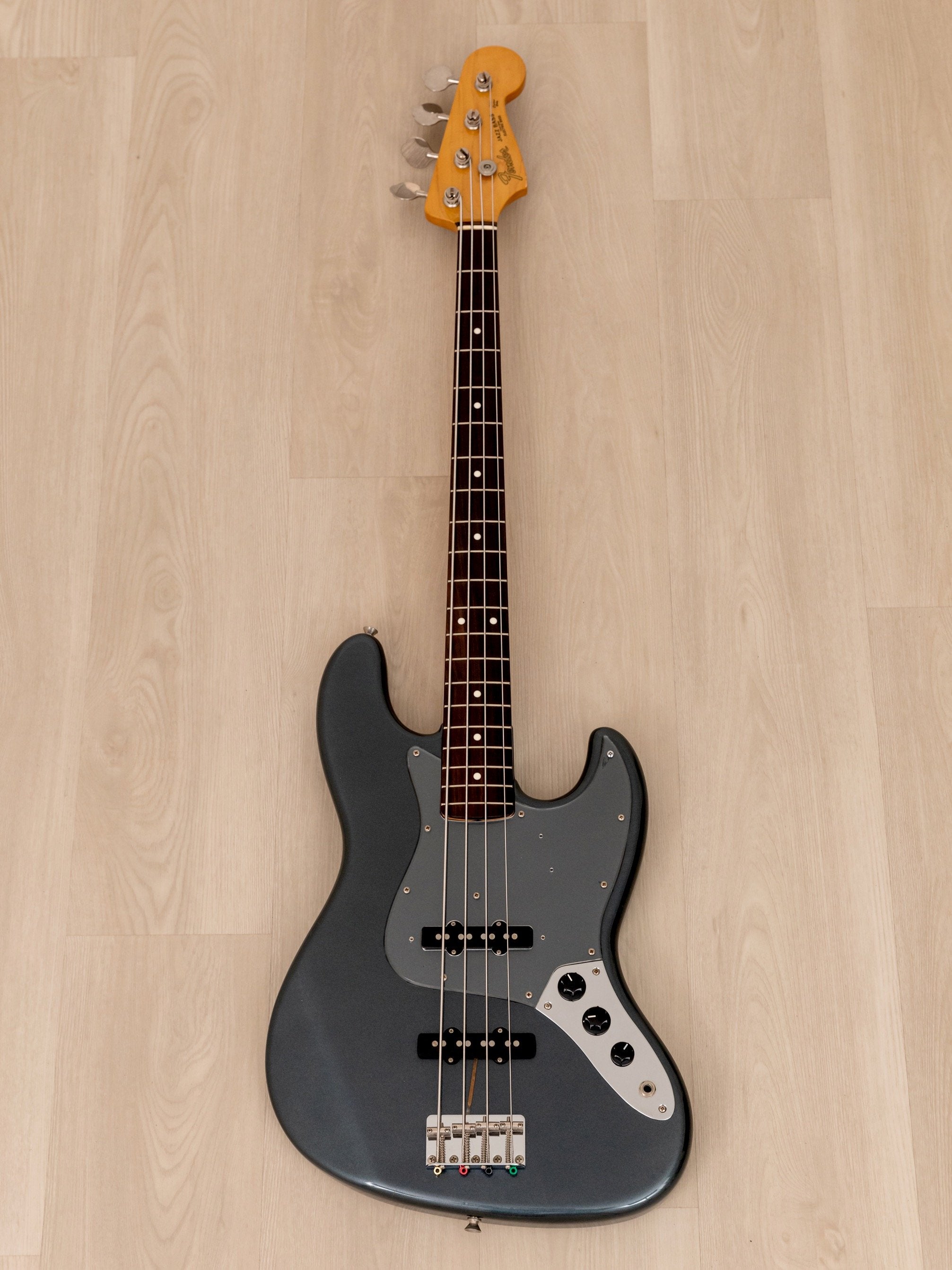 2010 Fender Jazz Bass '62 Vintage Reissue JB62, Gunmetal Blue, Japan MIJ