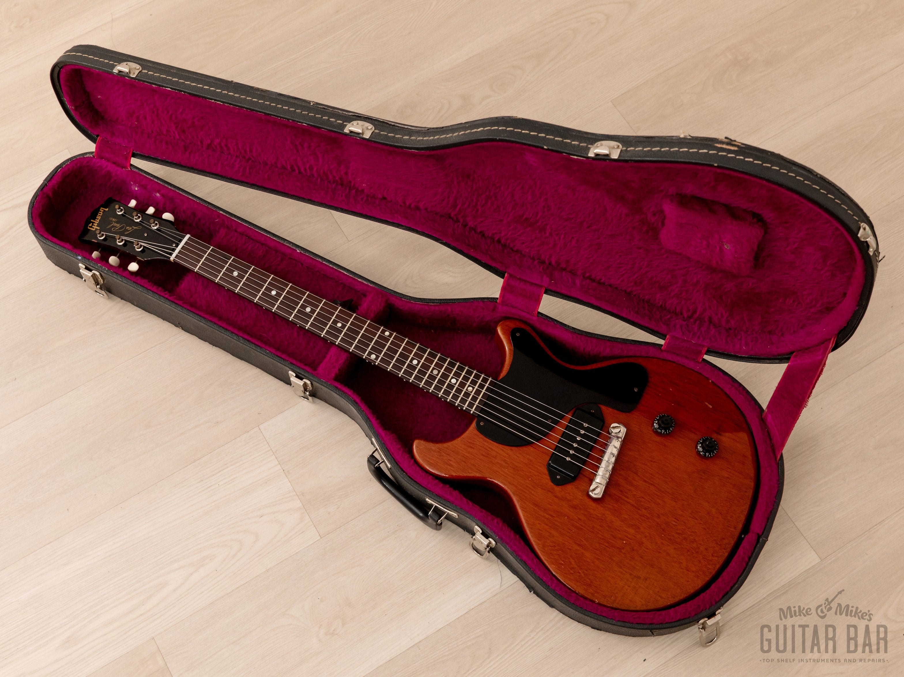 1959 Gibson Les Paul Junior Double Cut Cherry, 100% Original w/ Case
