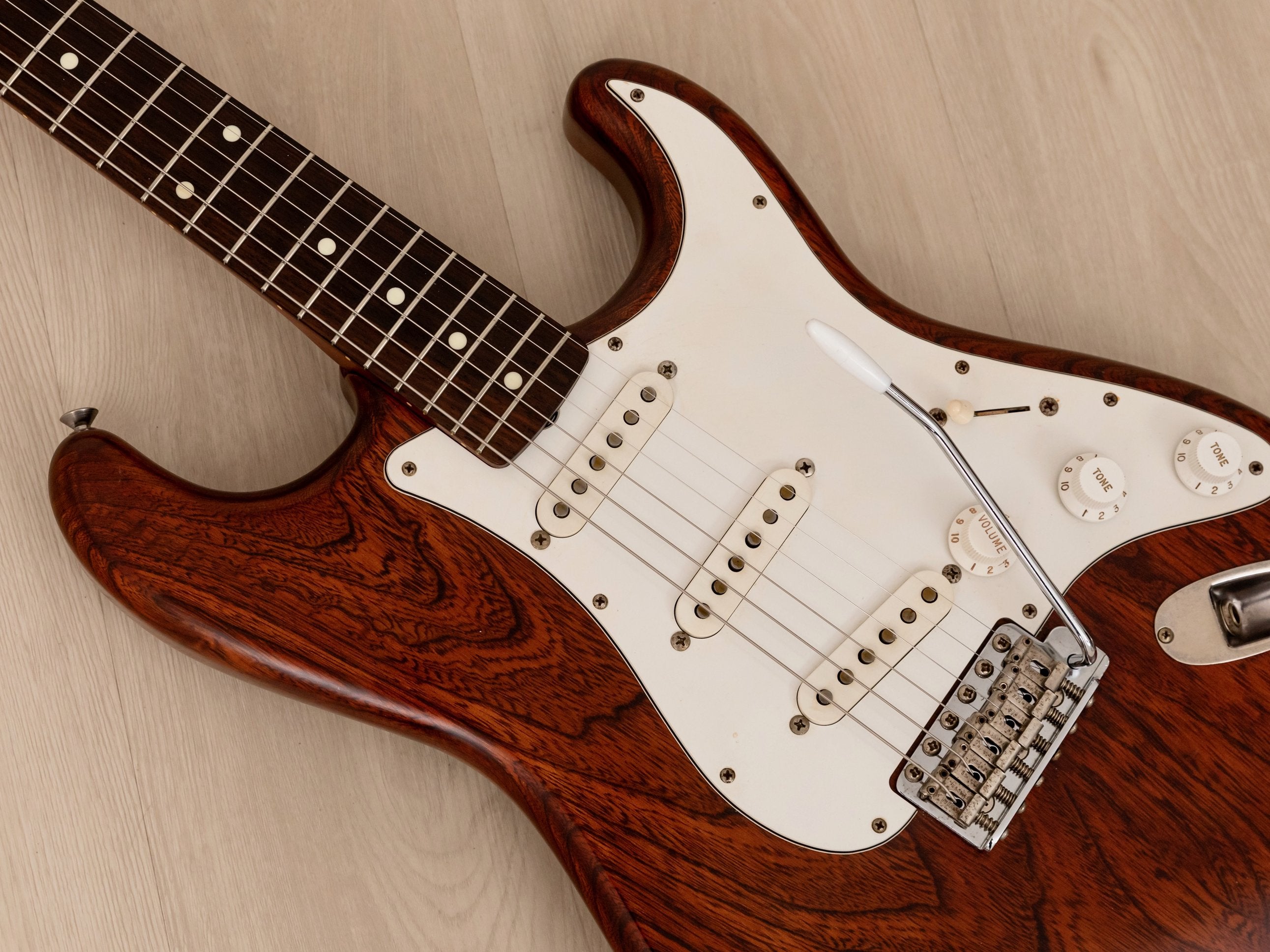 1990 Fender Stratocaster Order Made ST62 Walnut Satin Nitro Lacquer w/ USA Pickups, Japan MIJ Fujigen