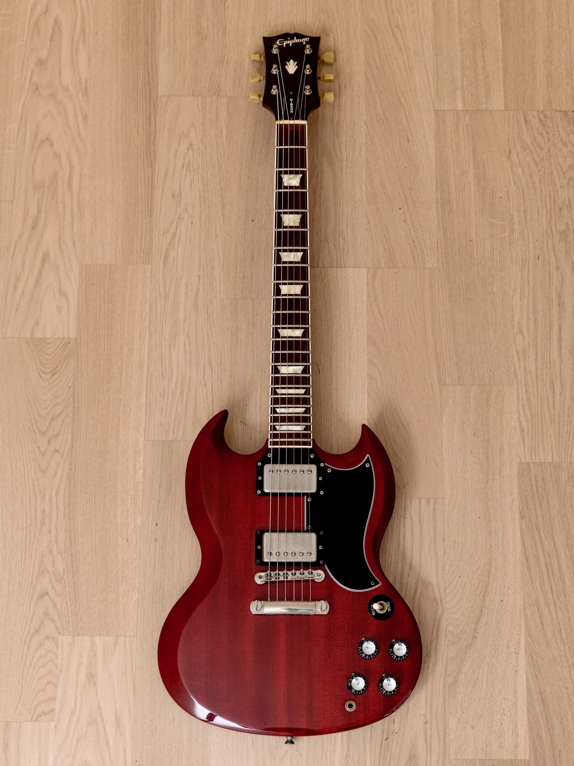 1998 Epiphone by Gibson SG Standard '61 Vintage Reissue Model SG-70 w/  Case, Japan