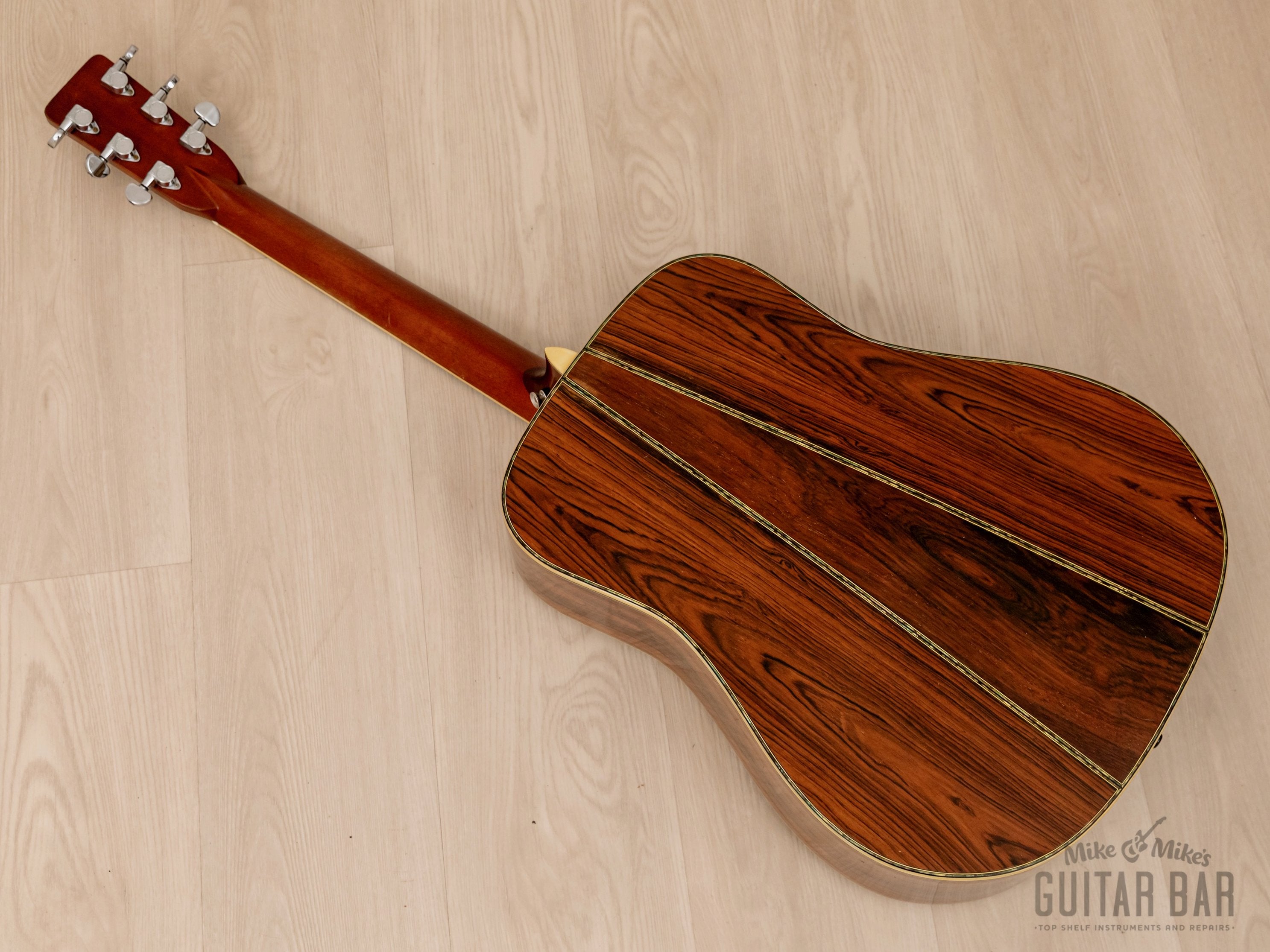 1978 K Yairi YW-1000 Vintage Dreadnought Acoustic Guitar w/ Case 
