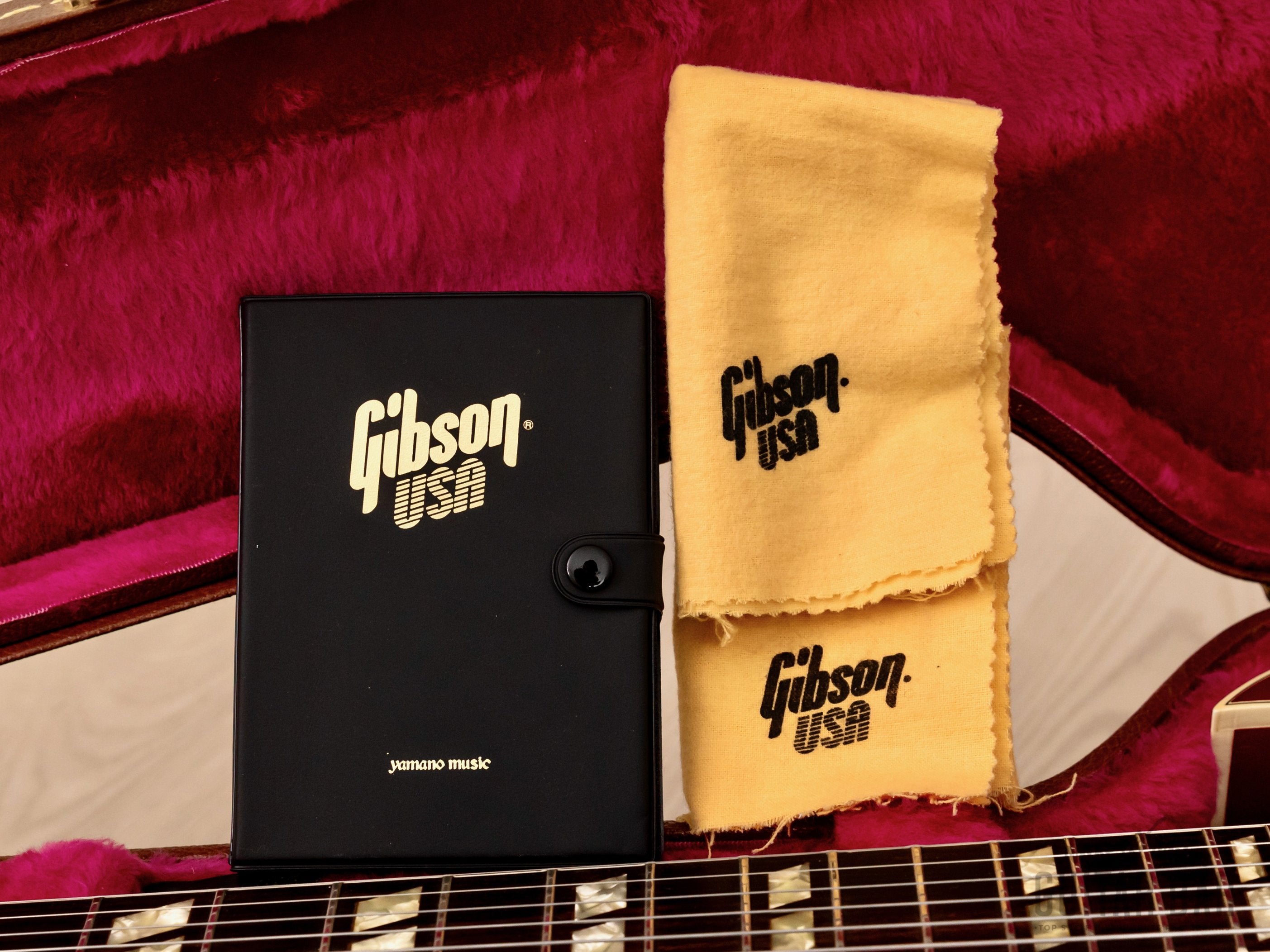 1992 Gibson ES-165 Herb Ellis Archtop Cherry, Near-Mint w/ Case & Hangtags, Yamano