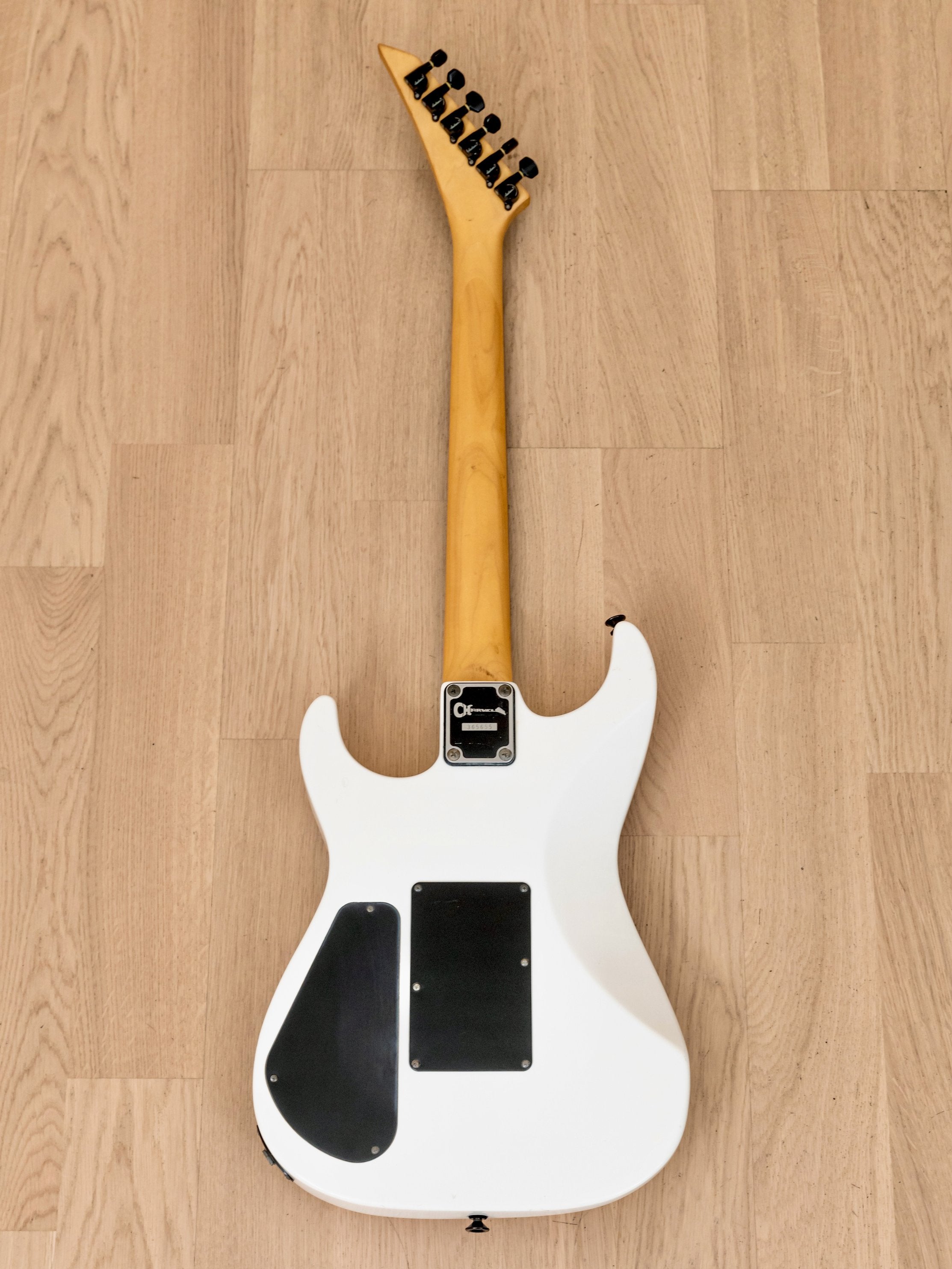 1990 Charvel by Jackson DK-065-SSH Vintage Superstrat Snow White, Model 3, Japan