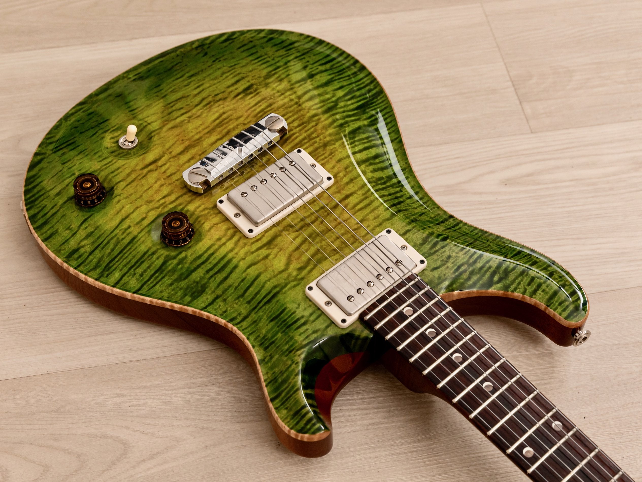 2012 Paul Reed Smith McCarty Custom-Ordered Private Stock Top Jade Glow w/ Case, Tags