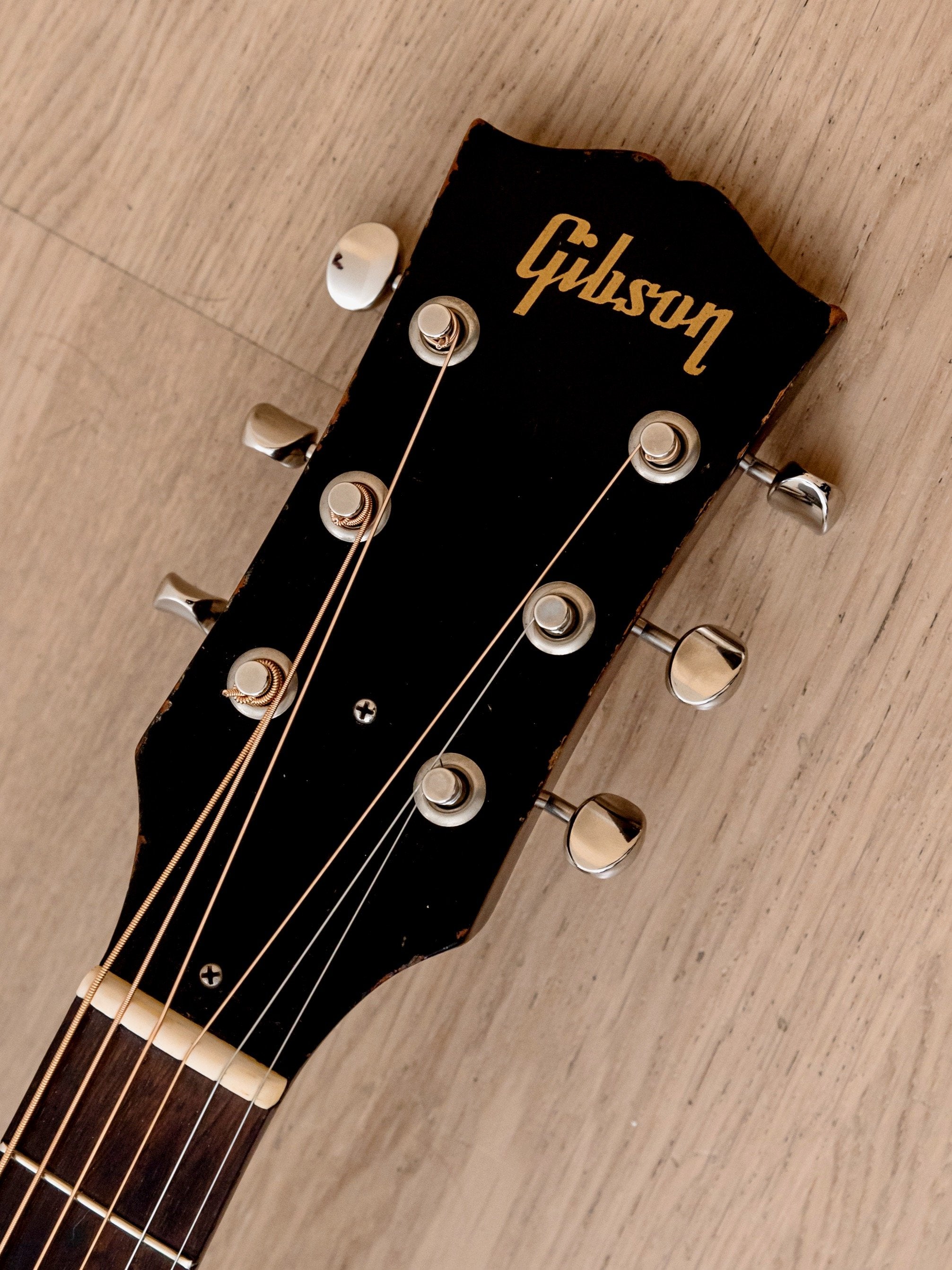 1950 Gibson LG-2 3/4 Vintage Short Scale Acoustic Guitar Sunburst w/ Case
