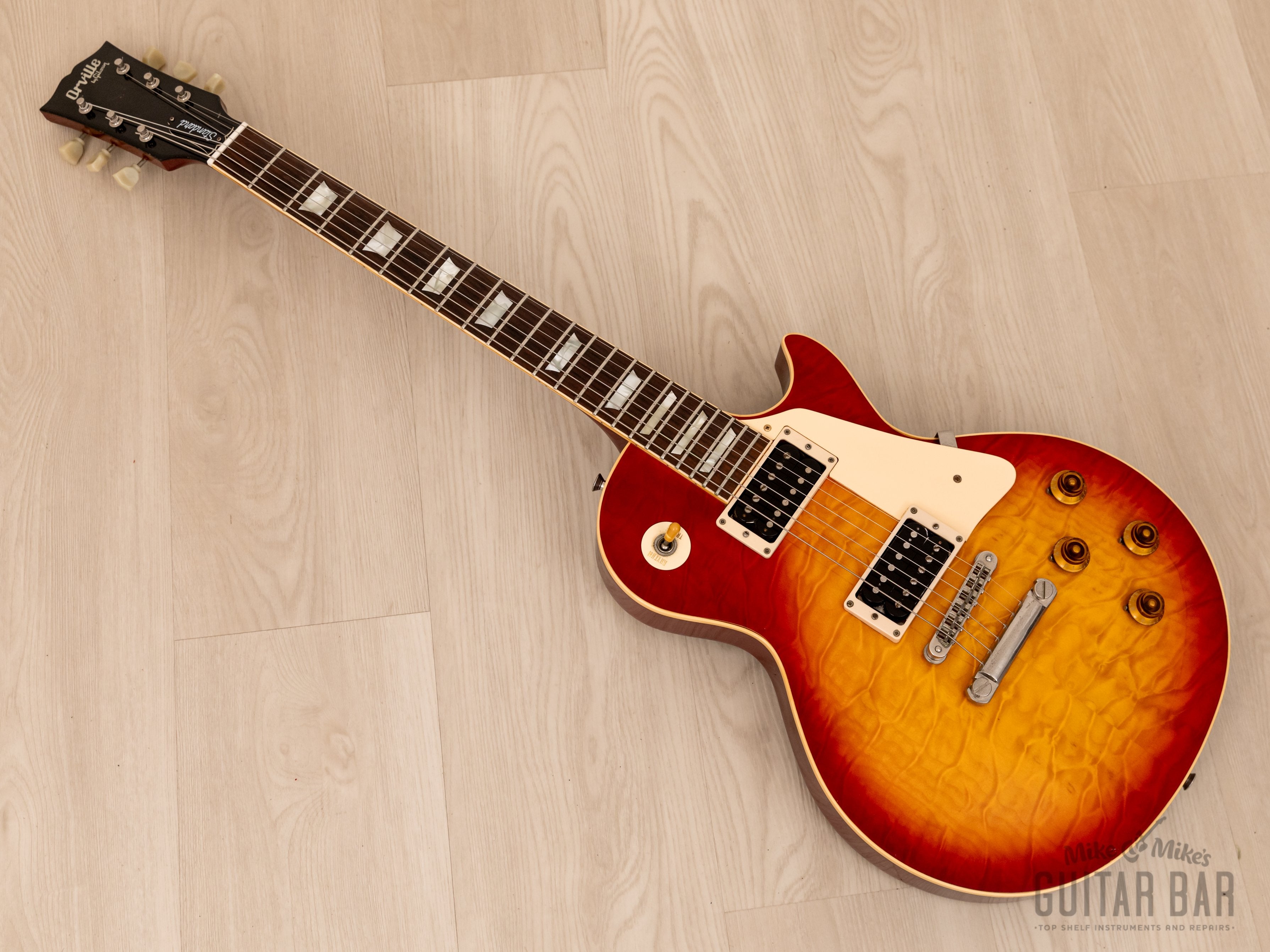 1992 Orville by Gibson Les Paul Standard Quilted Maple LPS-QM w 1992 Orville by Gibson Les Paul Standard Quilted Maple LPS-QM w