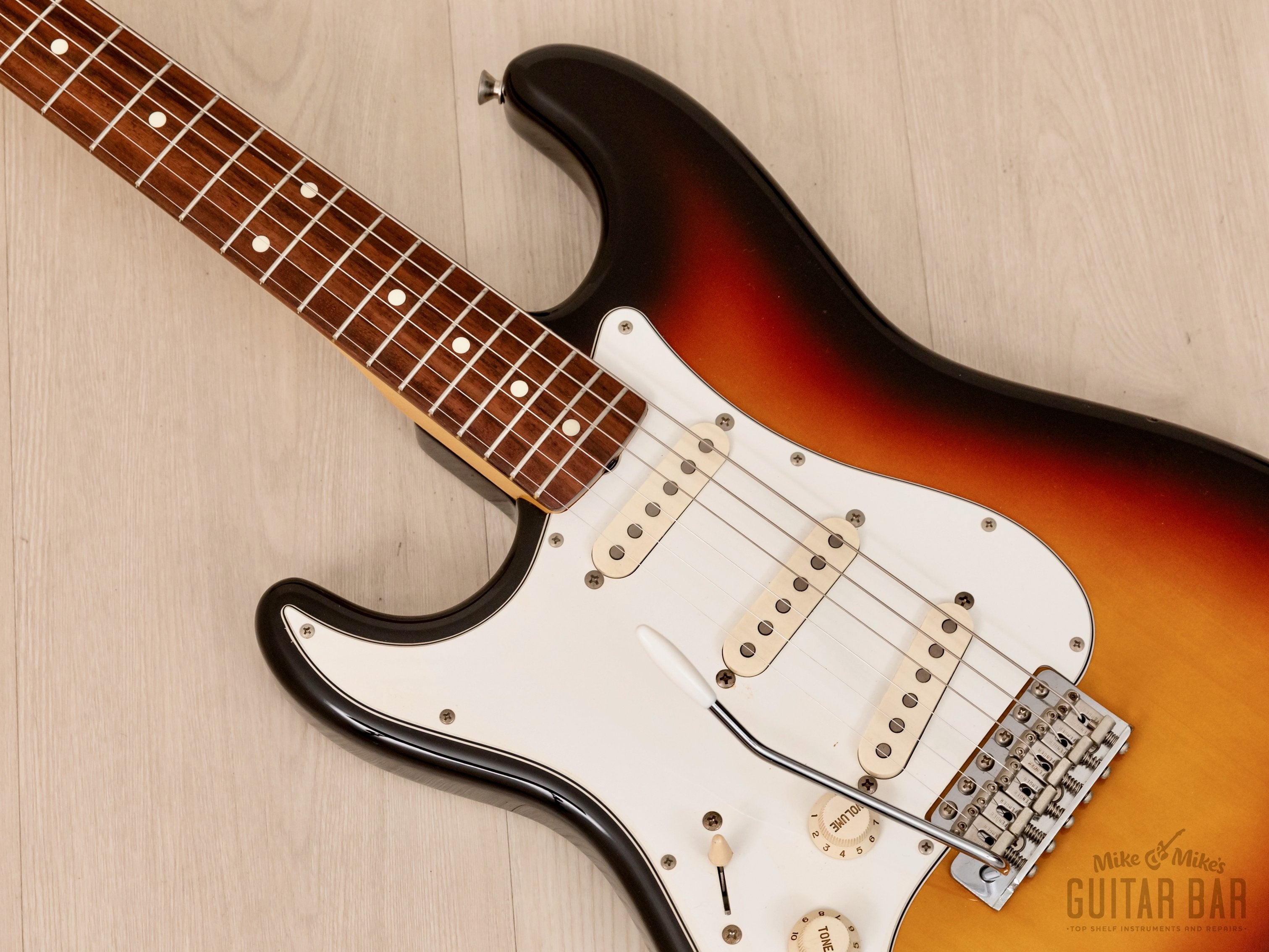 1995 Fender Stratocaster ‘62 Vintage Reissue ST62-65L Left-Handed Sunburst w/ Hangtag, Japan MIJ