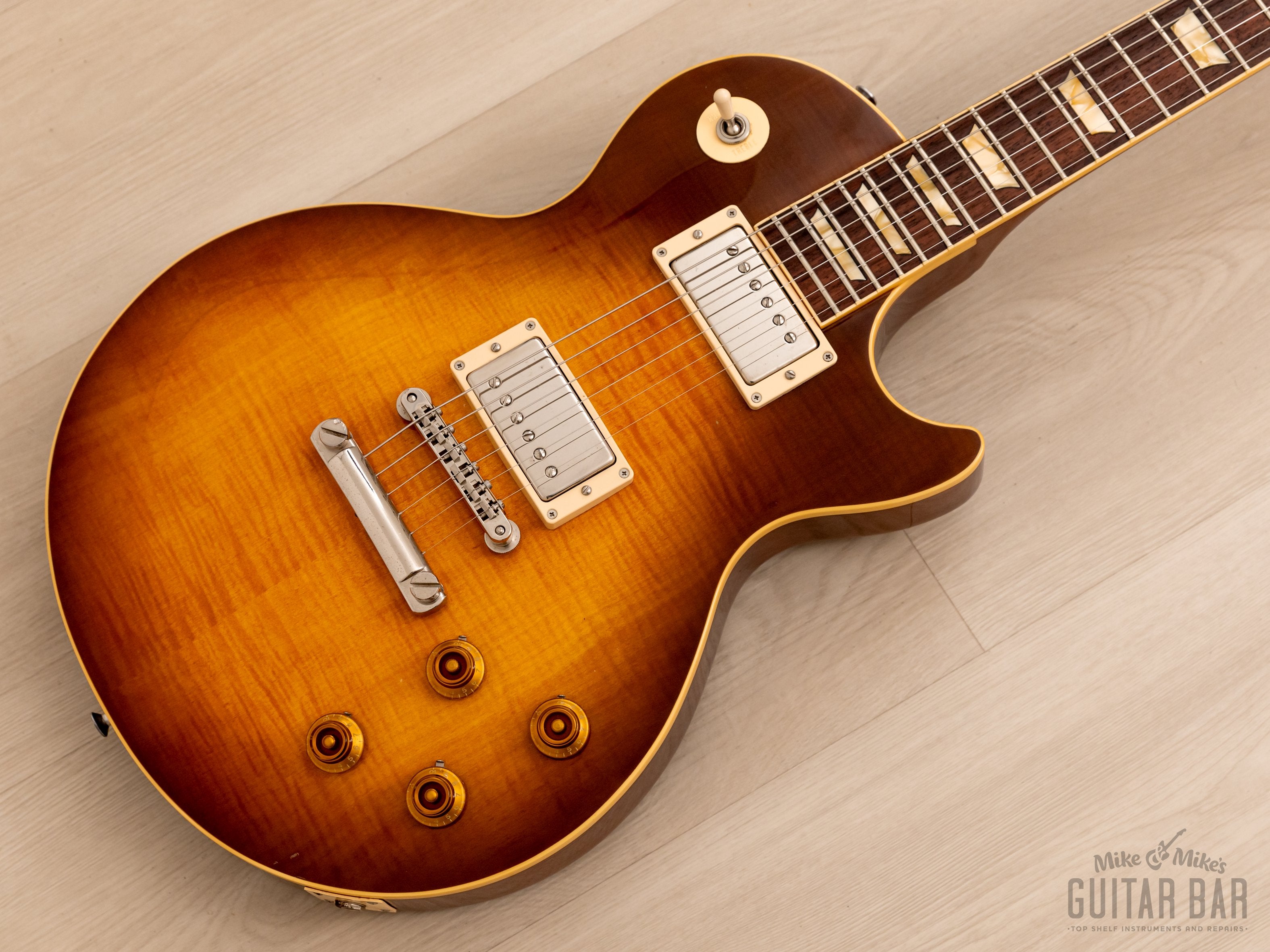 1993 Orville by Gibson Les Paul Standard LPS-59R Honey Burst w/ 57 Classic PAFs, Case
