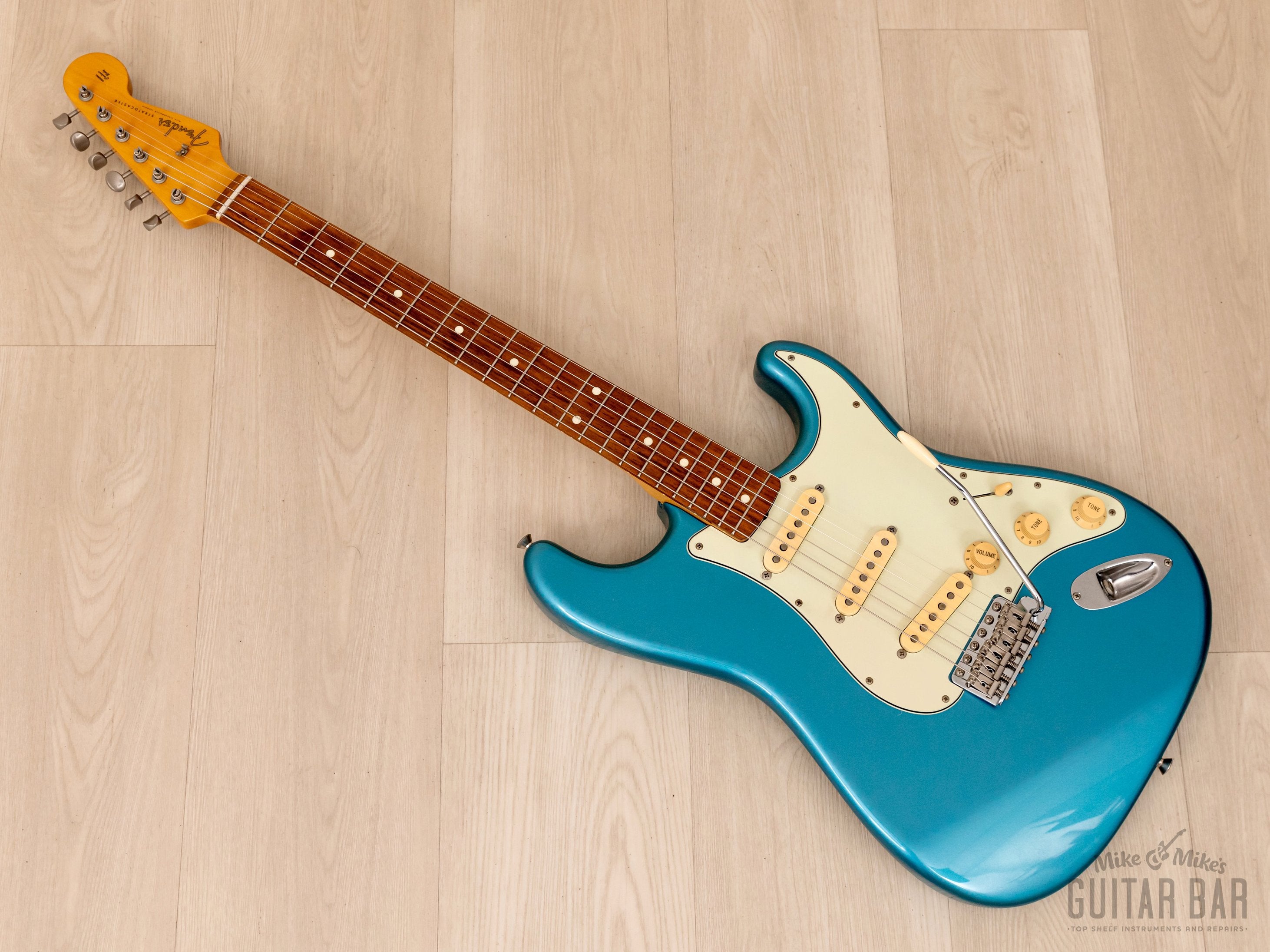 1999 Fender Stratocaster ‘62 Vintage Reissue ST62-70TX Lake Placid Blue w/ USA Pickups & Tags, Japan CIJ