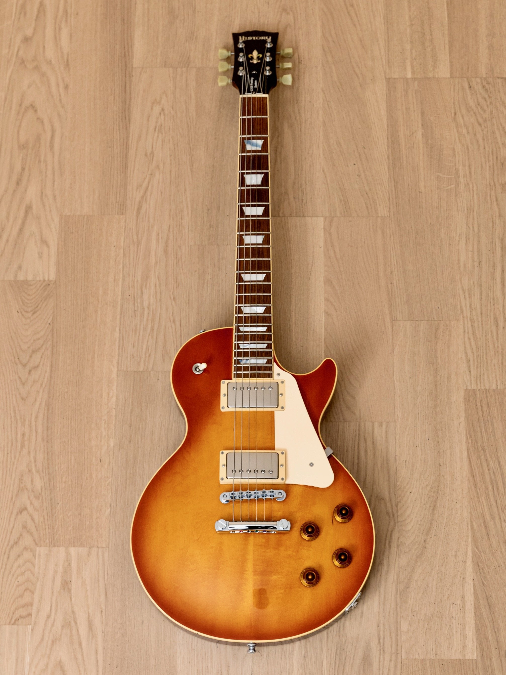 2011 FGN History GH-LSV Standard '50s Burst Reissue Electric Guitar w/ Case & Tags, Japan Fujigen