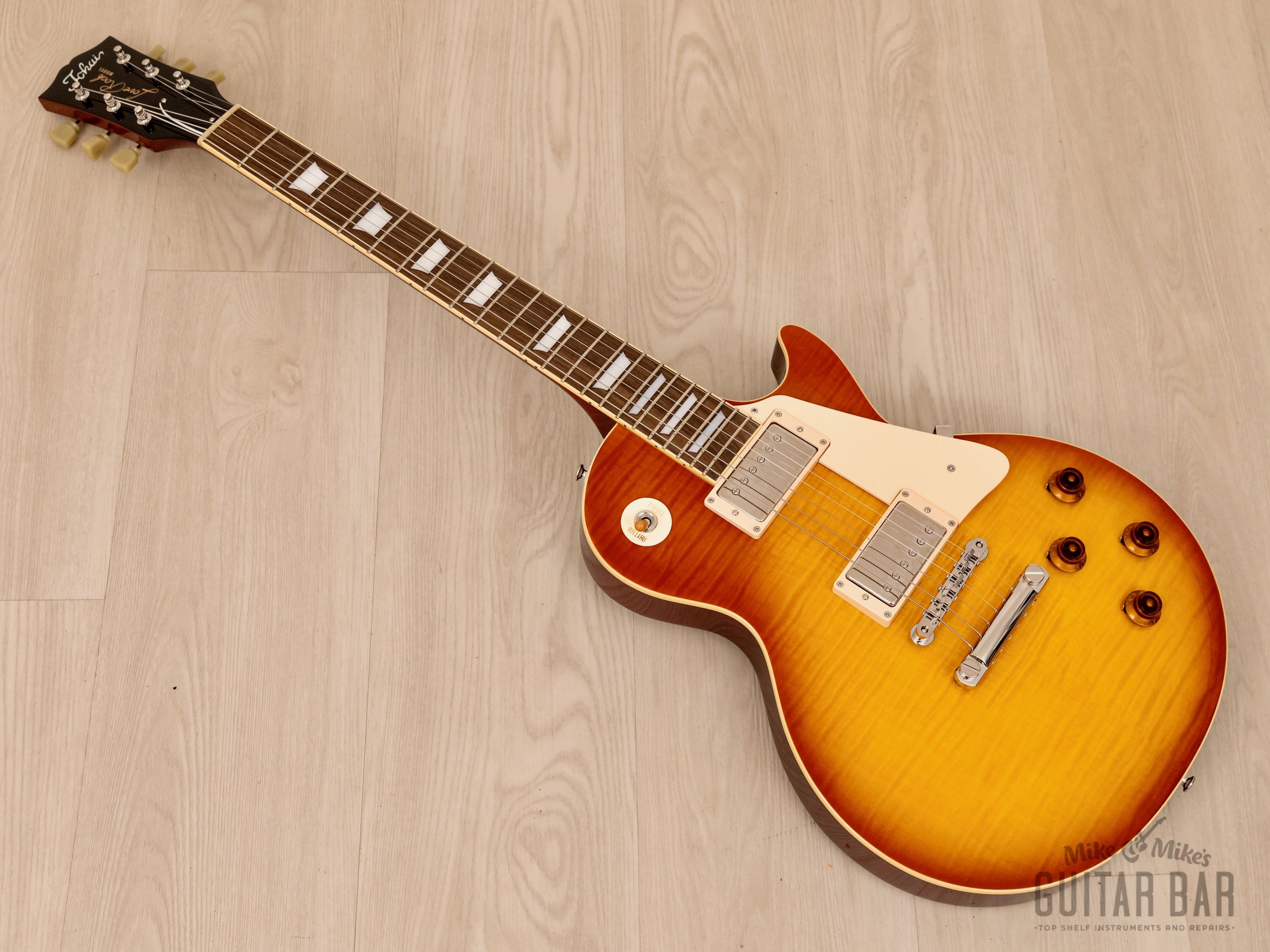 2022 Tokai Love Rock LS136F Flame Top Electric Guitar Cherry Sunburst w/ Tags, Japan