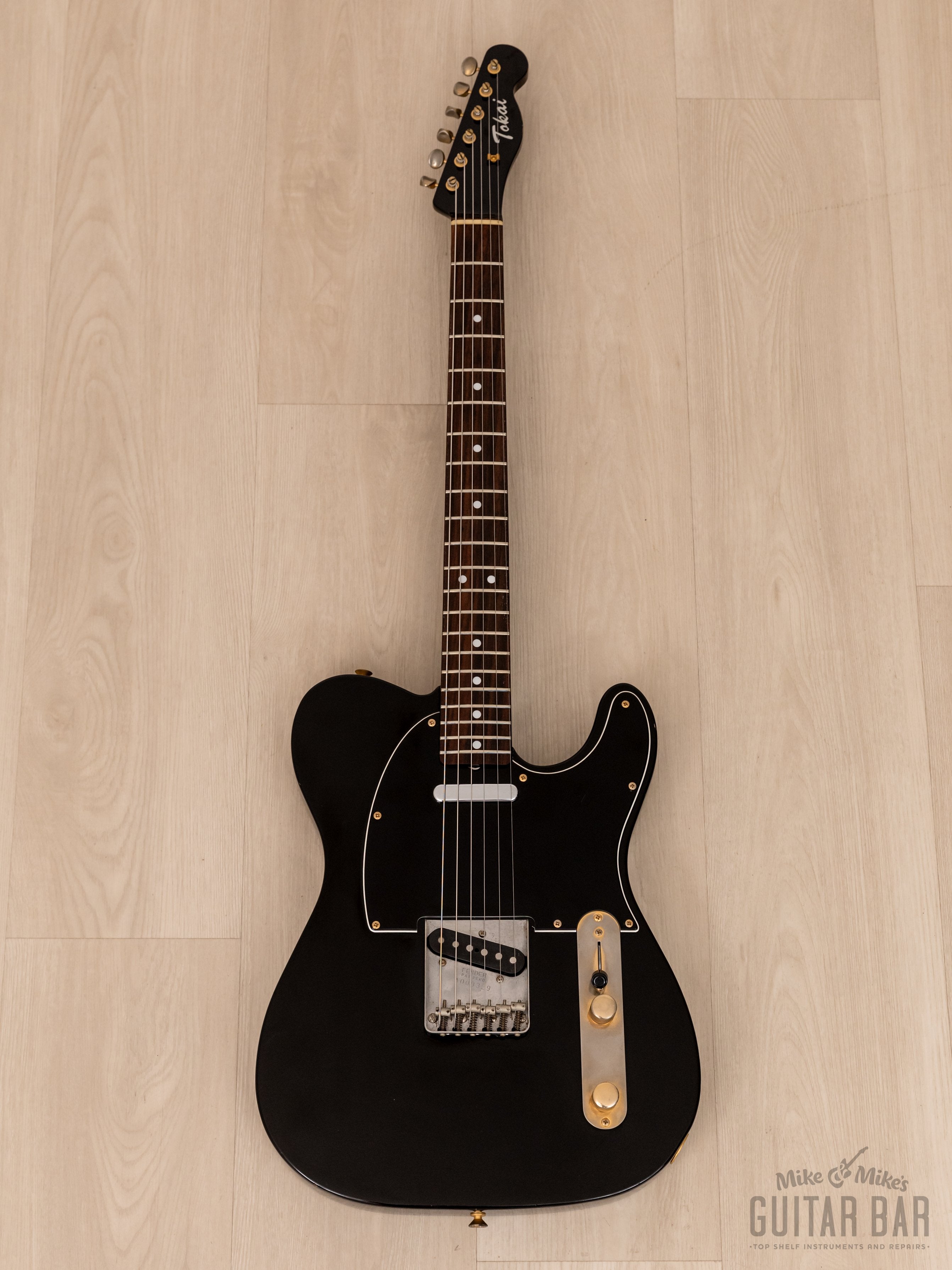 1980s Tokai Breezysound TTE Vintage T-Style Electric Guitar Black, Japan