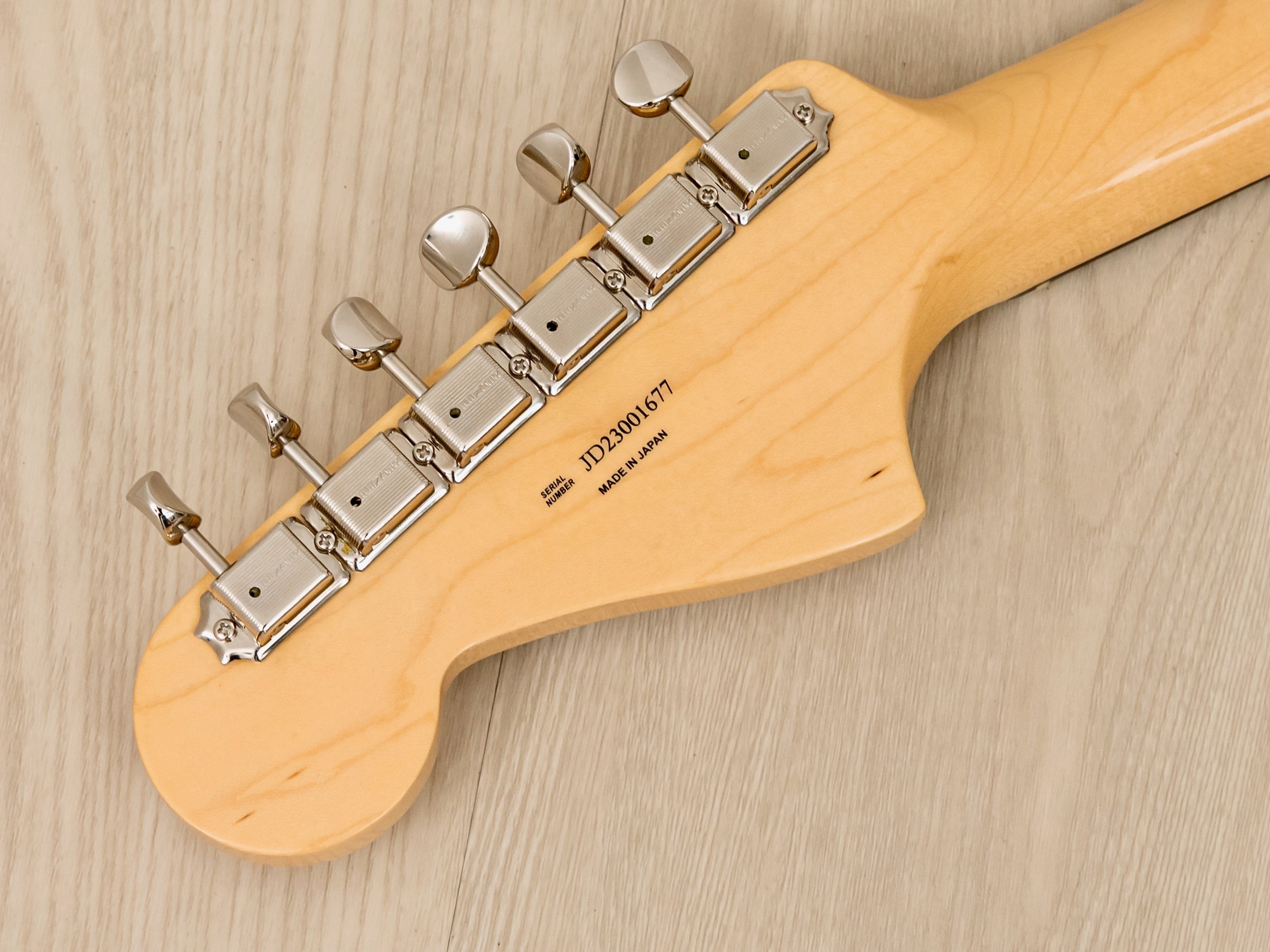 2023 Fender Heritage 60s Jazzmaster Gold Guard Blonde Nitro Lacquer, Japan MIJ