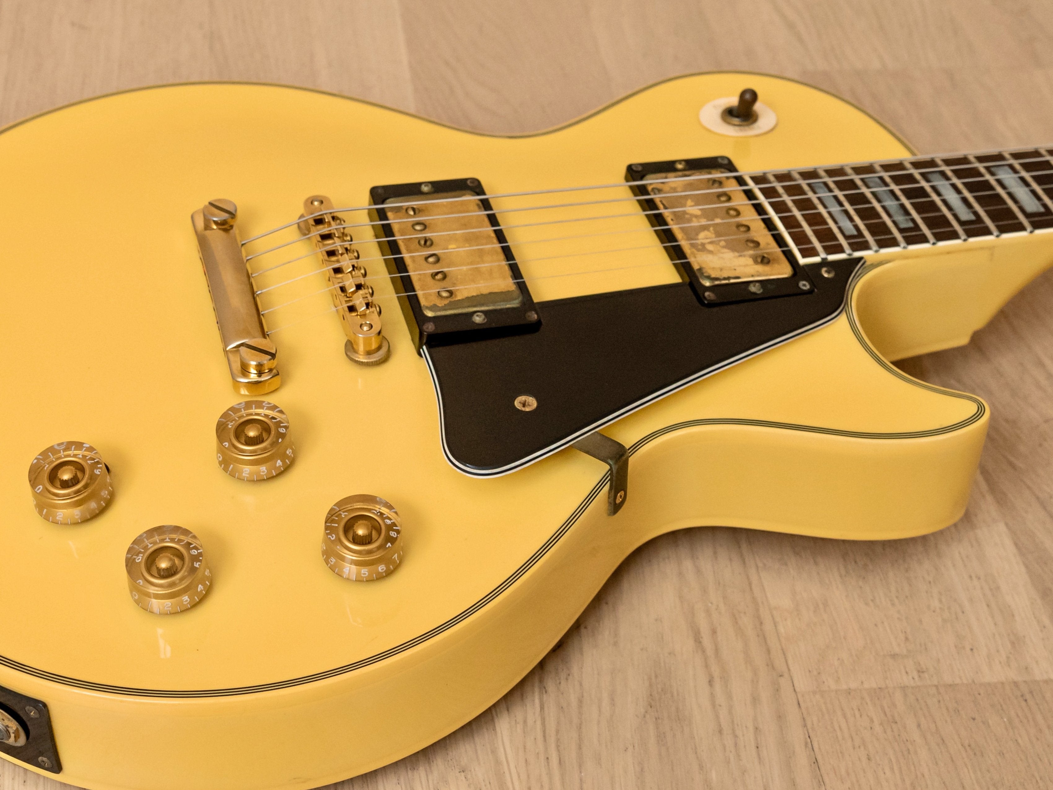 1984 Greco Mint Collection RR55 Custom Randy Rhoads Model Alpine White, Screamin PAFs, Japan Fujigen