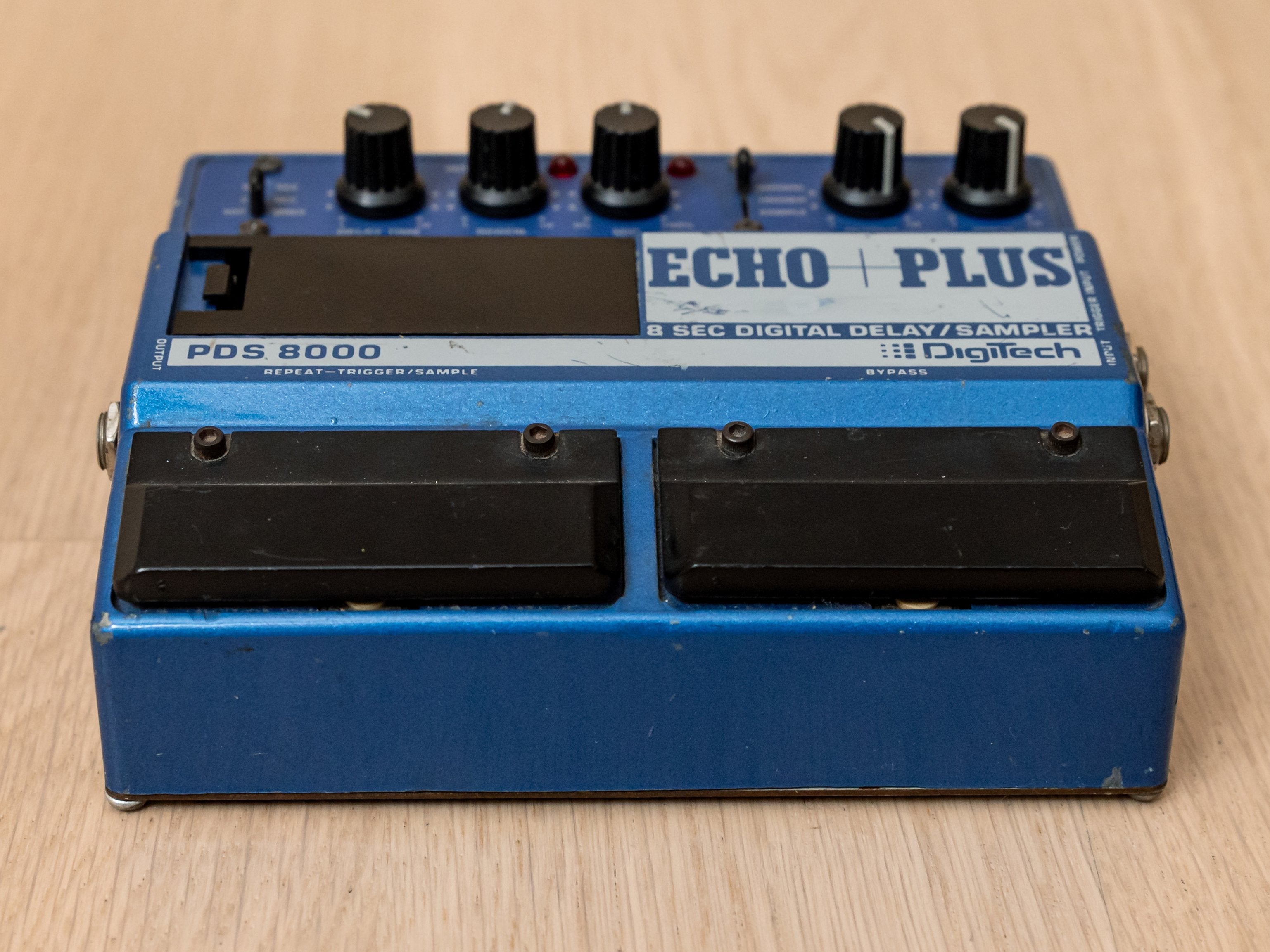 1980s Digitech PDS 8000 Echo Plus 8 Second Digital Delay/Sampler Vintage  Guitar Effects Pedal w/ Power Supply