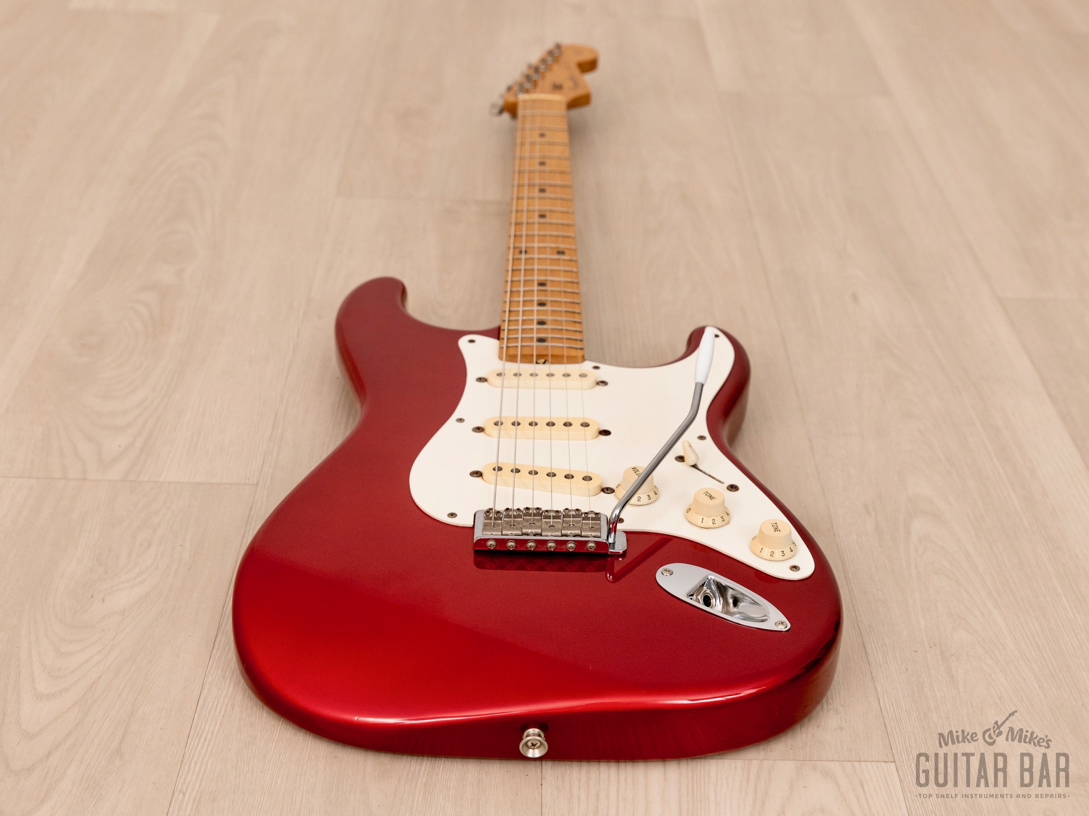 1995 Fender Stratocaster ‘57 Vintage Reissue ST57-53 Candy Apple Red, Japan MIJ