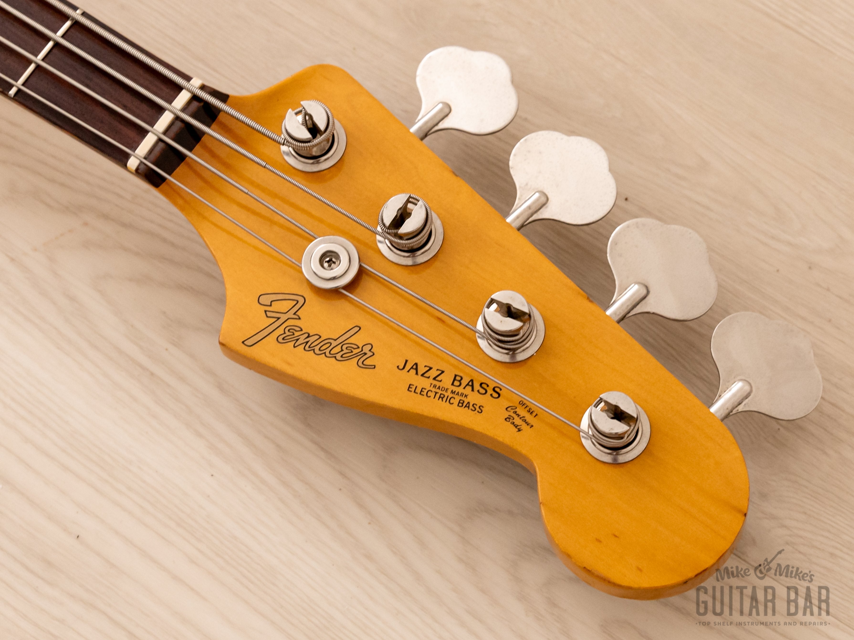 1997 Fender Jazz Bass ‘62 Vintage Reissue JB62-75US Black w/ USA Pickups, Japan CIJ