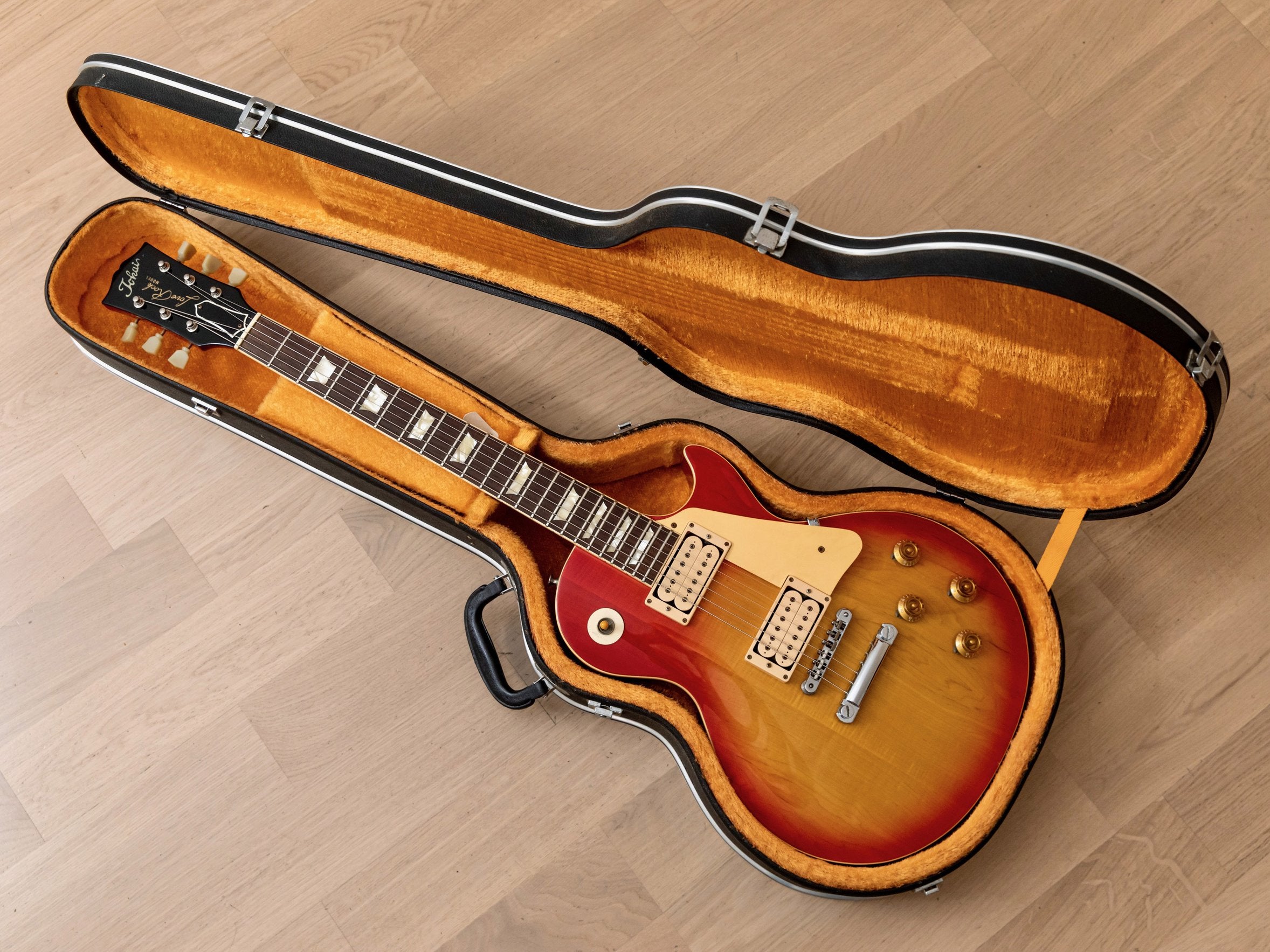 1980 Tokai Love Rock LS-50 OS Vintage Electric Guitar Cherry Sunburst 100% Original w/ Case, Japan
